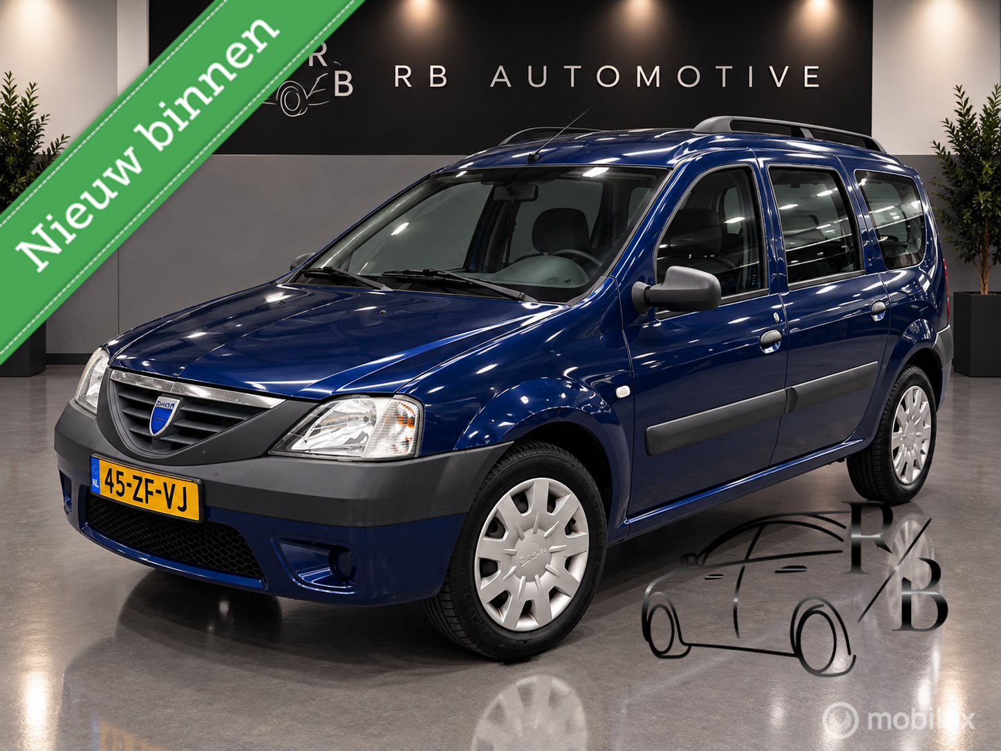 Dacia Logan 1.4 Ambiance LAGE KM STAND AIRCO APK 2008 - voorkant