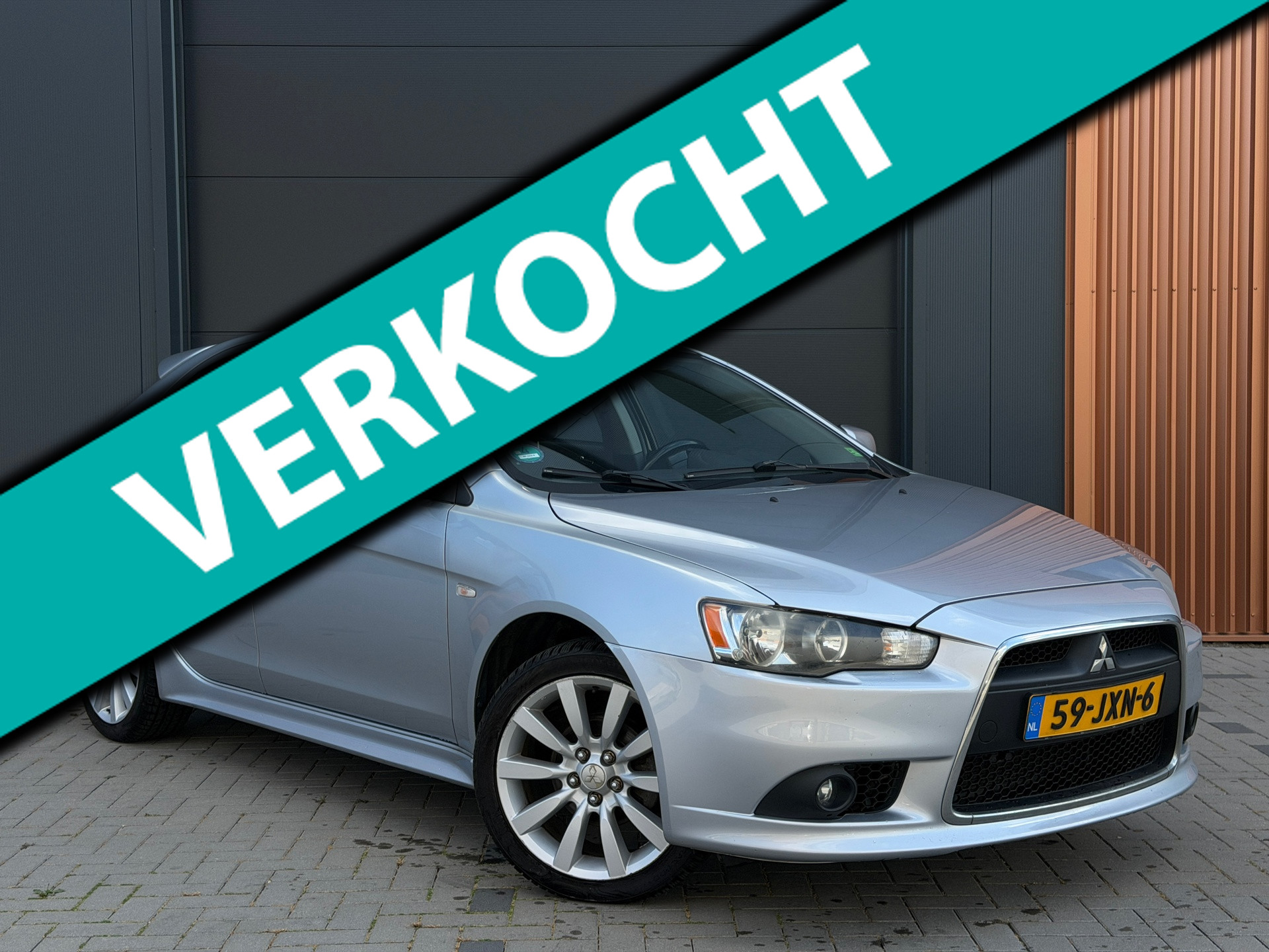 Mitsubishi Mitsubishi Lancer 1.8 Intense|Trekhaak|Cruise Control|Airco|Parkeersensoren|Subwoofer|Nette Auto 2009 - voorkant