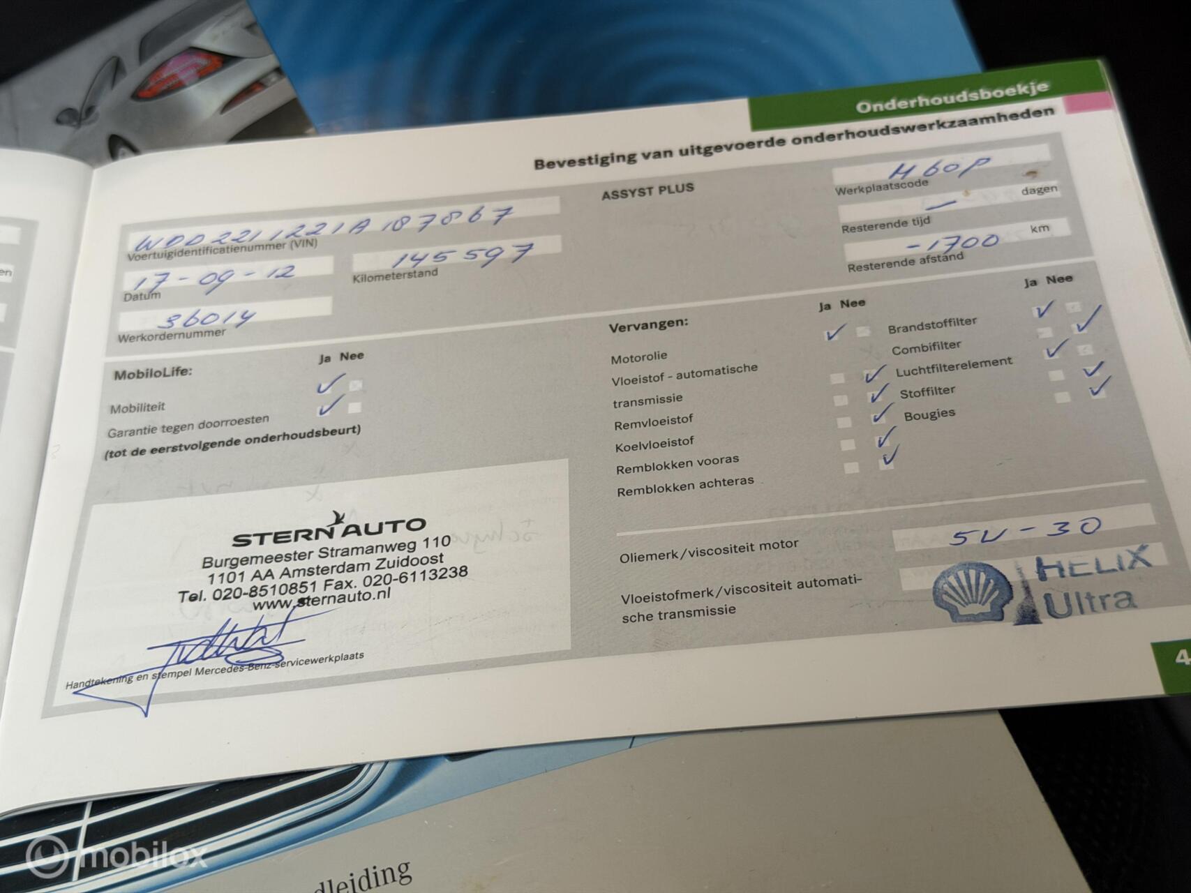 Foto van Mercedes-Benz S 320 CDI
