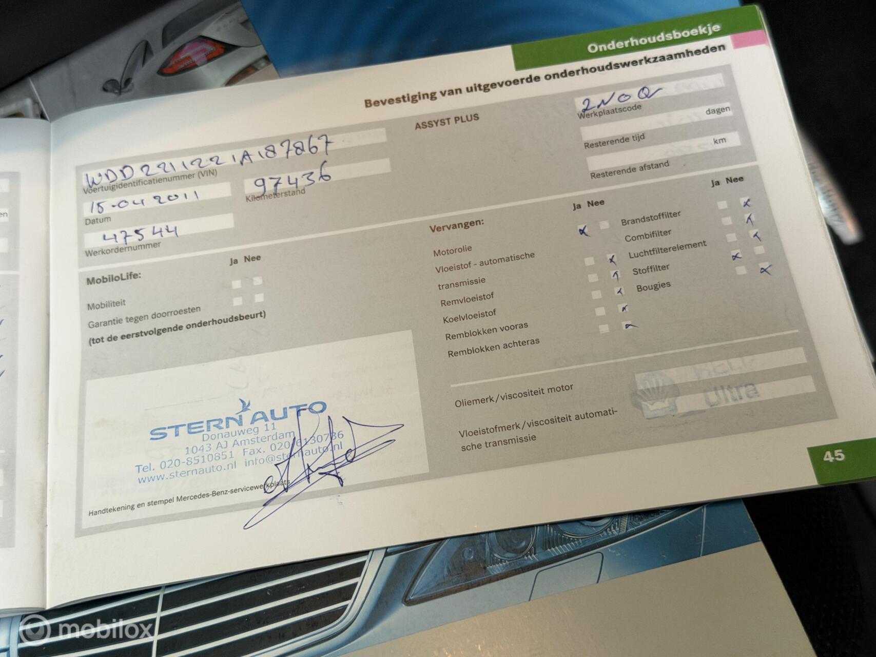 Foto van Mercedes-Benz S 320 CDI