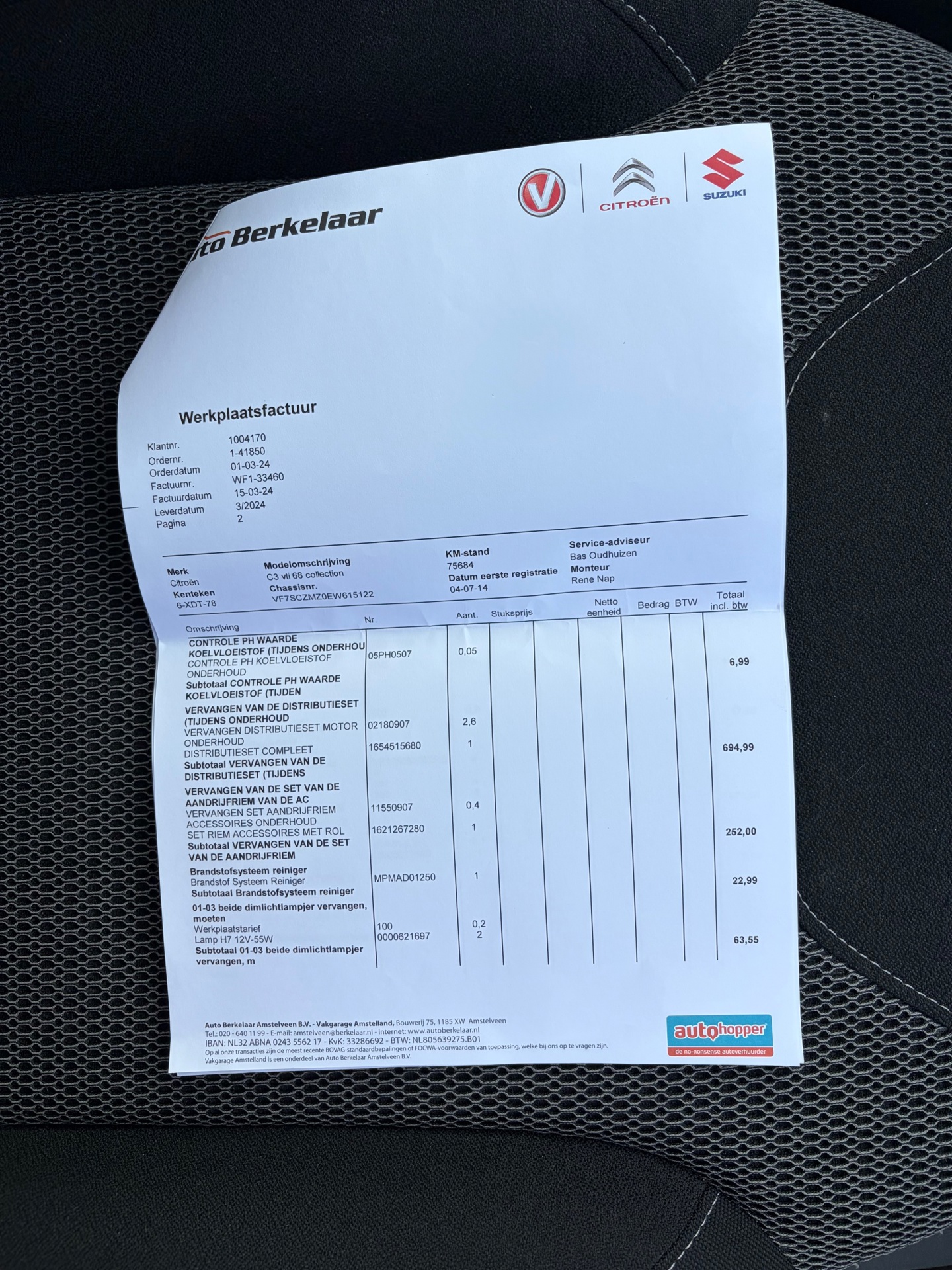 Foto van Citroen C3