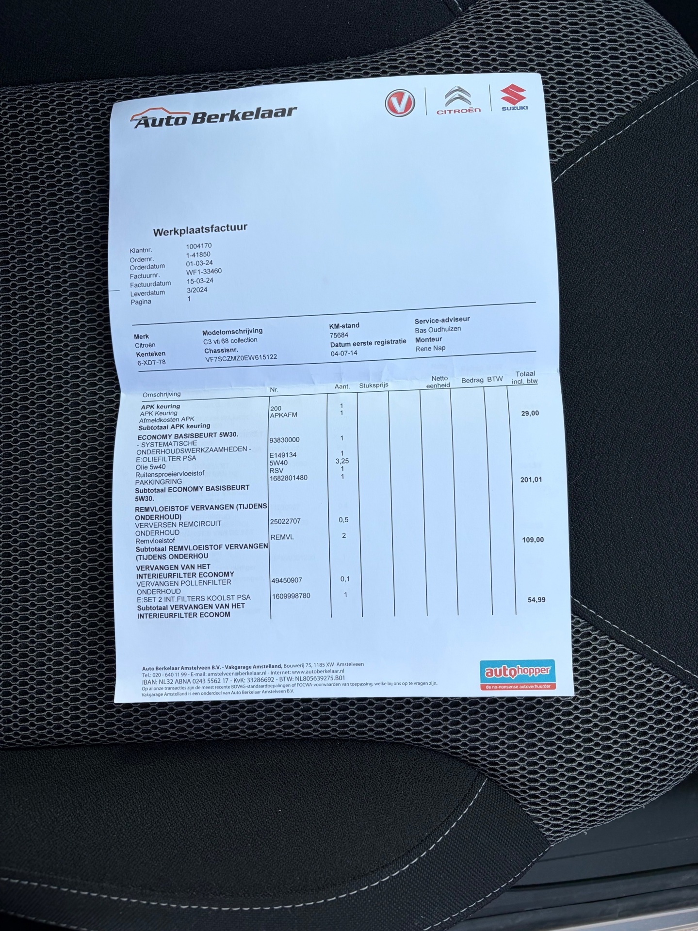 Foto van Citroen C3