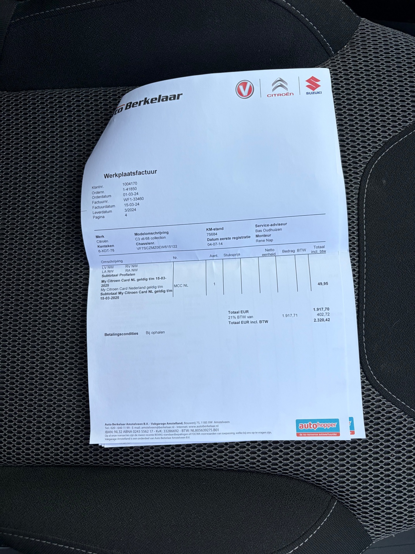 Foto van Citroen C3