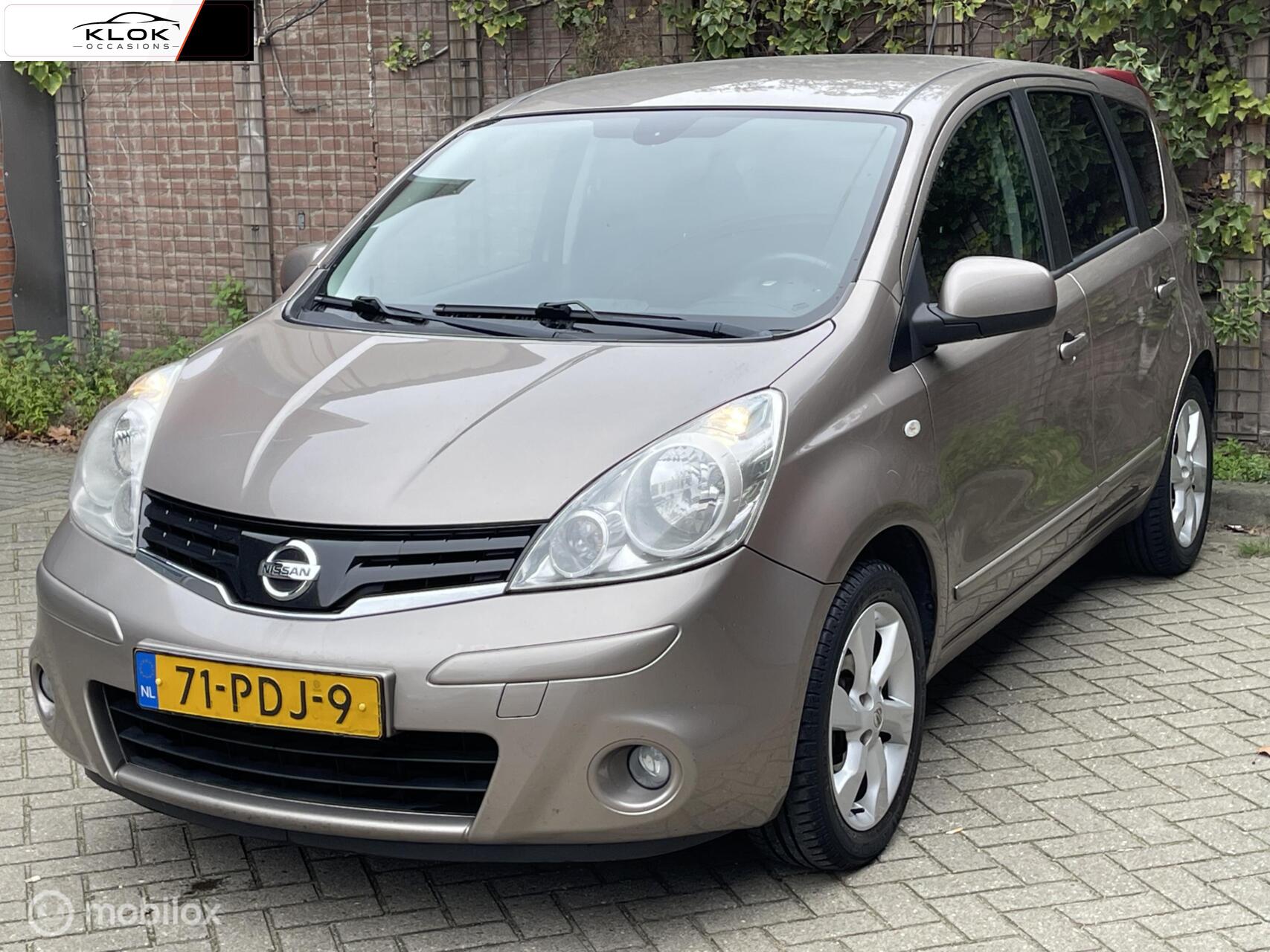 Nissan Nissan Note 1.4 Life + NAP cruise Clima trekhaak parkeersens 2011 - voorkant
