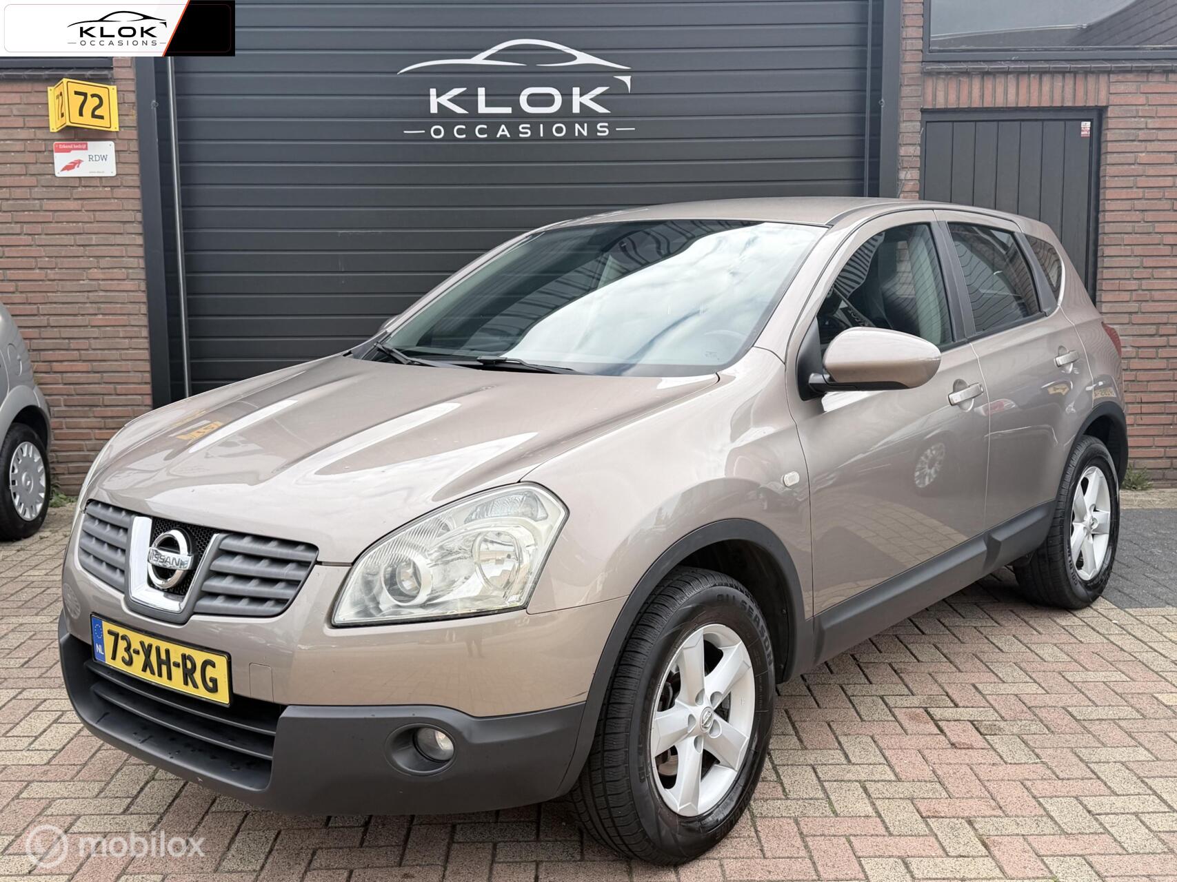 Nissan Nissan Qashqai 1.6 Tekna Trekhaak Clima Cruise NAP Parksenso 2007 - voorkant