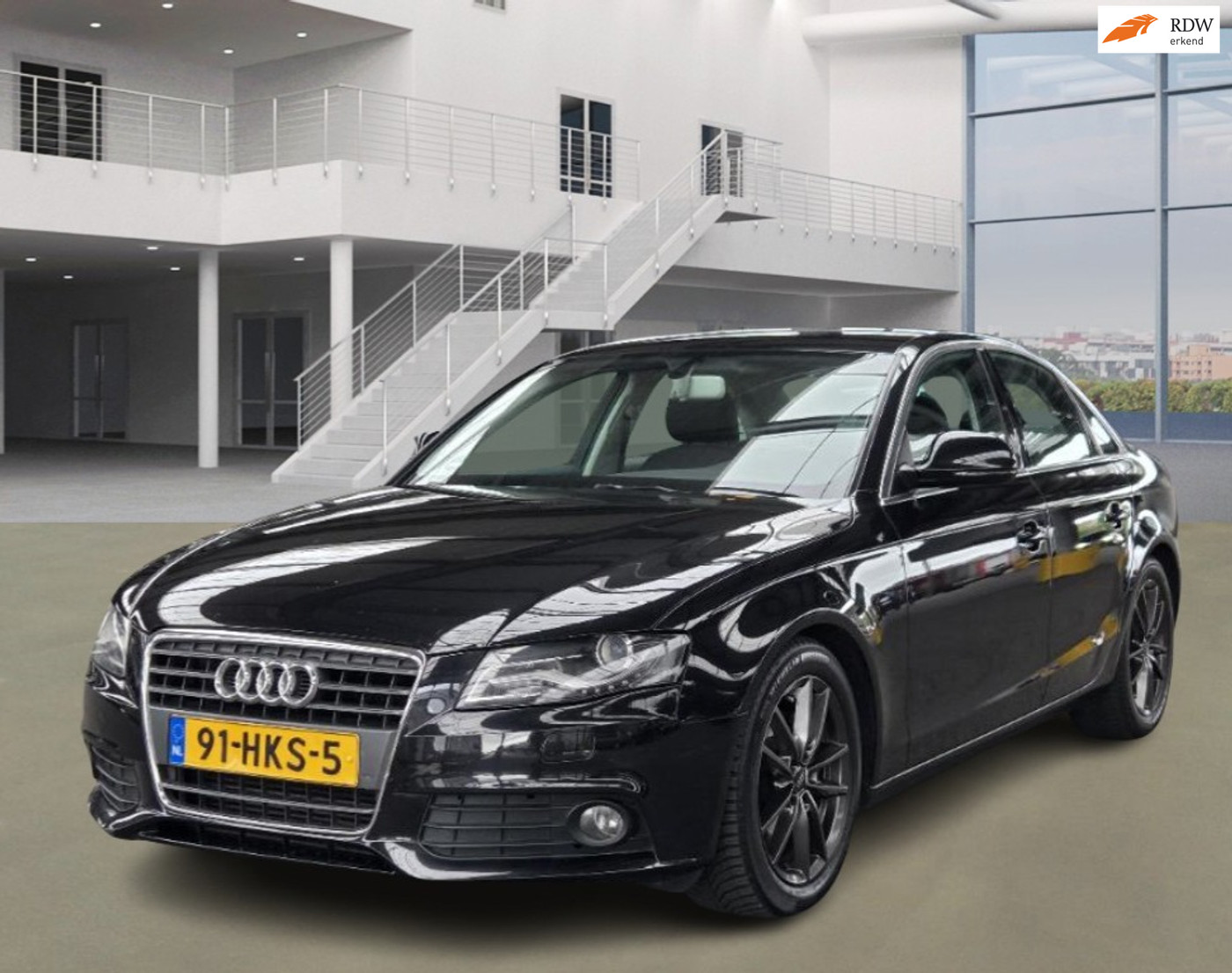 Audi Audi A4 2.0 TFSI Pro Line AUT NAVI PSENSOR CRUISE 2 X SLEUTELS 2009 - voorkant