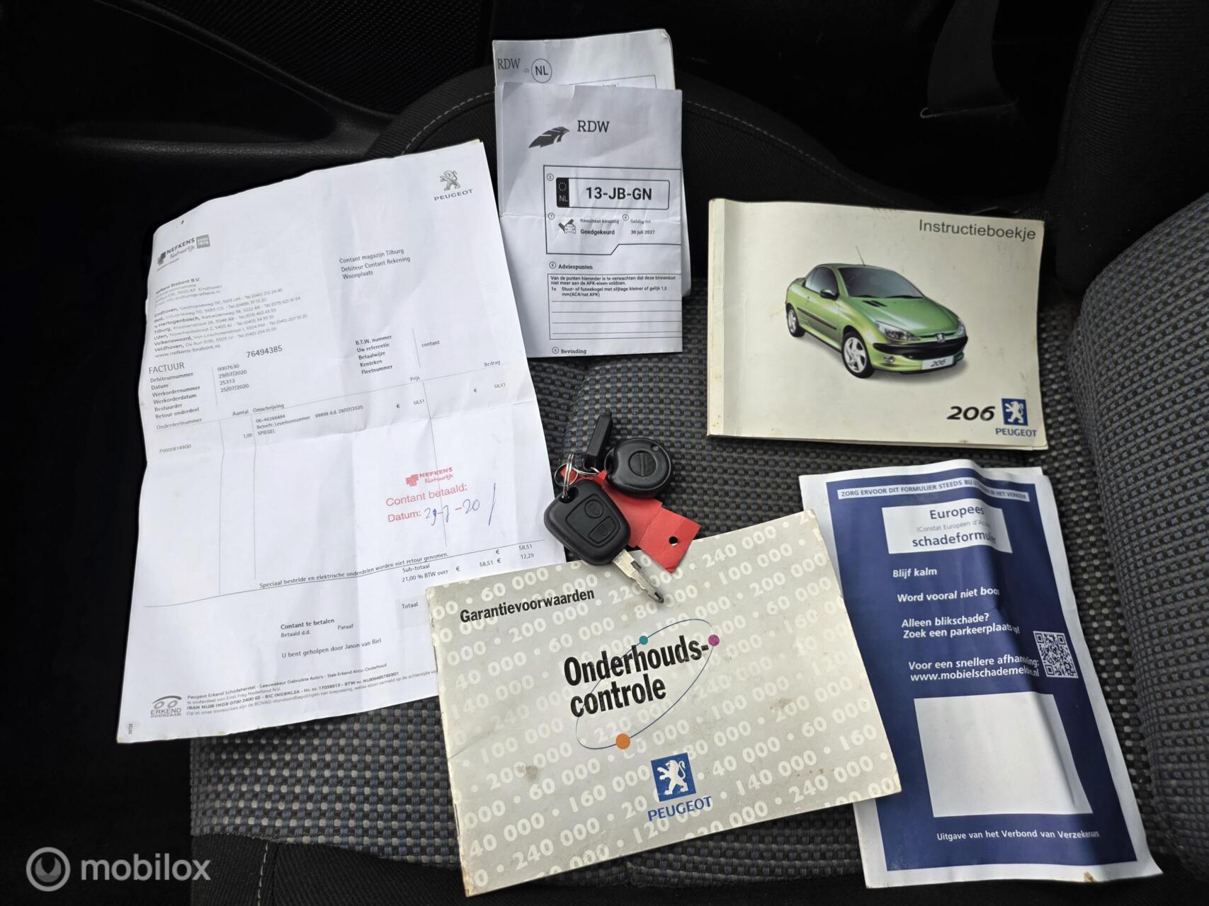 Foto van Peugeot 206