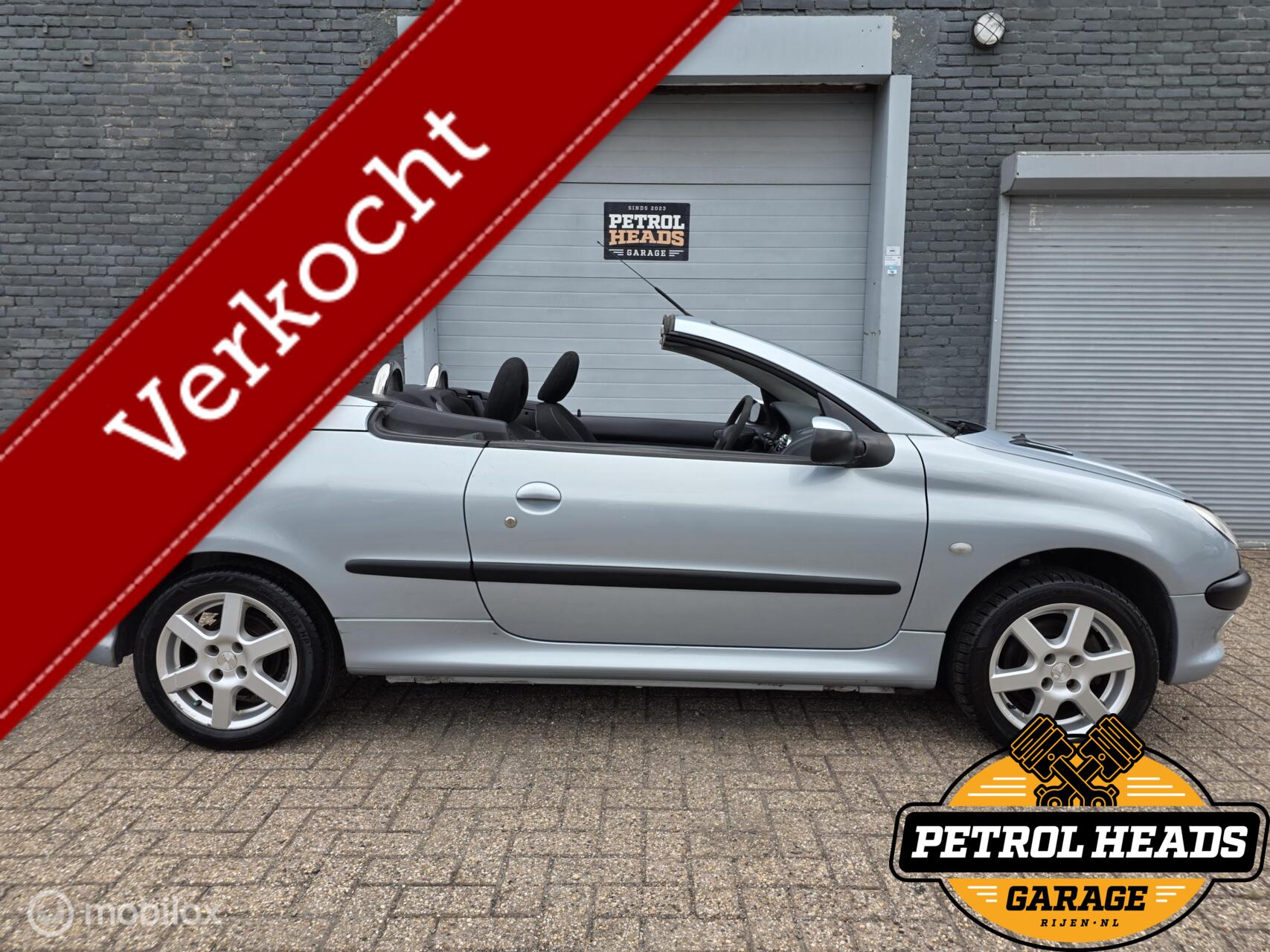 Peugeot 206 1.6-16V Cabriodak = Goed | APK 7-27 | LMV | NAP 2002 - voorkant