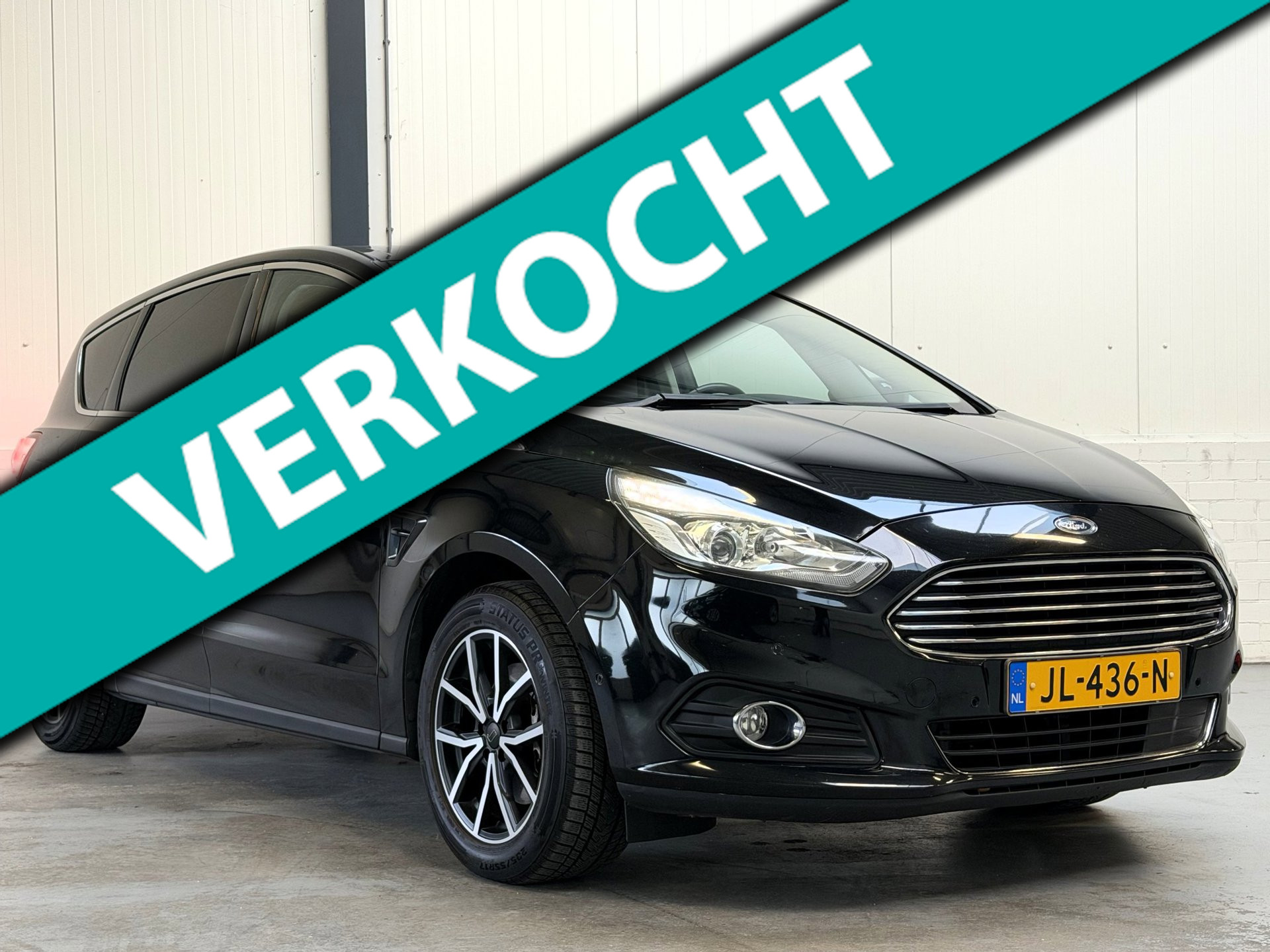 Ford S-max 1.5 Titanium|Keyless|Riem V.V.|1e Eigenaar|Trekhaak|Stoelverwarming 2016 - voorkant