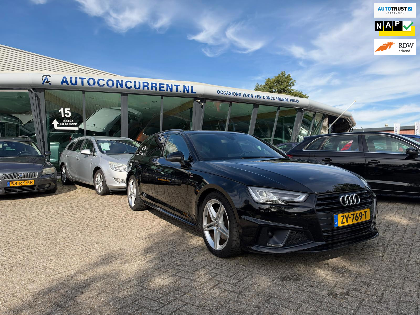 Audi A4 Avant 35 TFSI S edition, Leder, Automaat, Nieuwe APK, Inruil mogelijk. 2019 - voorkant