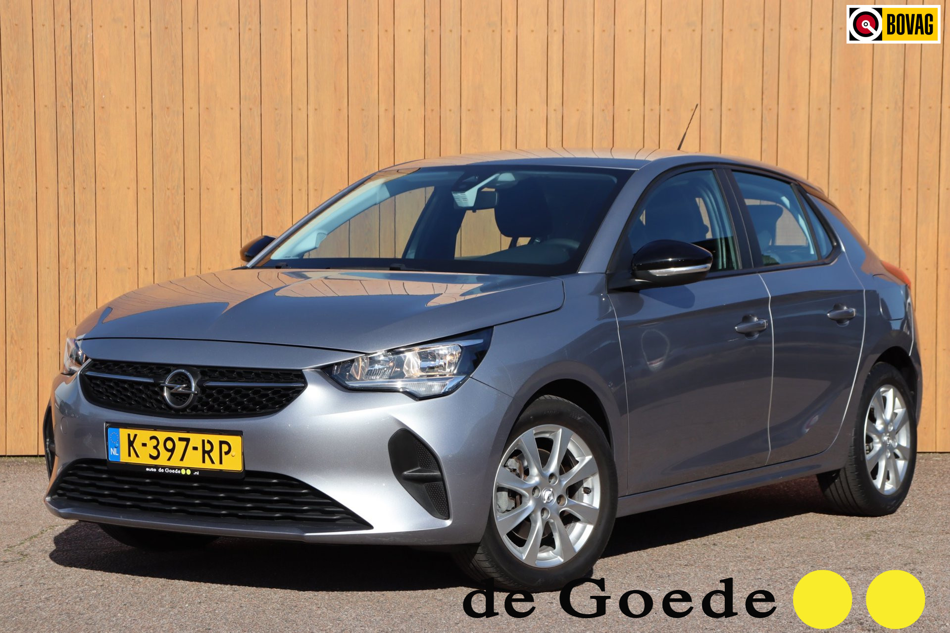 Opel Corsa 1.2Turbo Edition org. NL-auto 2021 - voorkant
