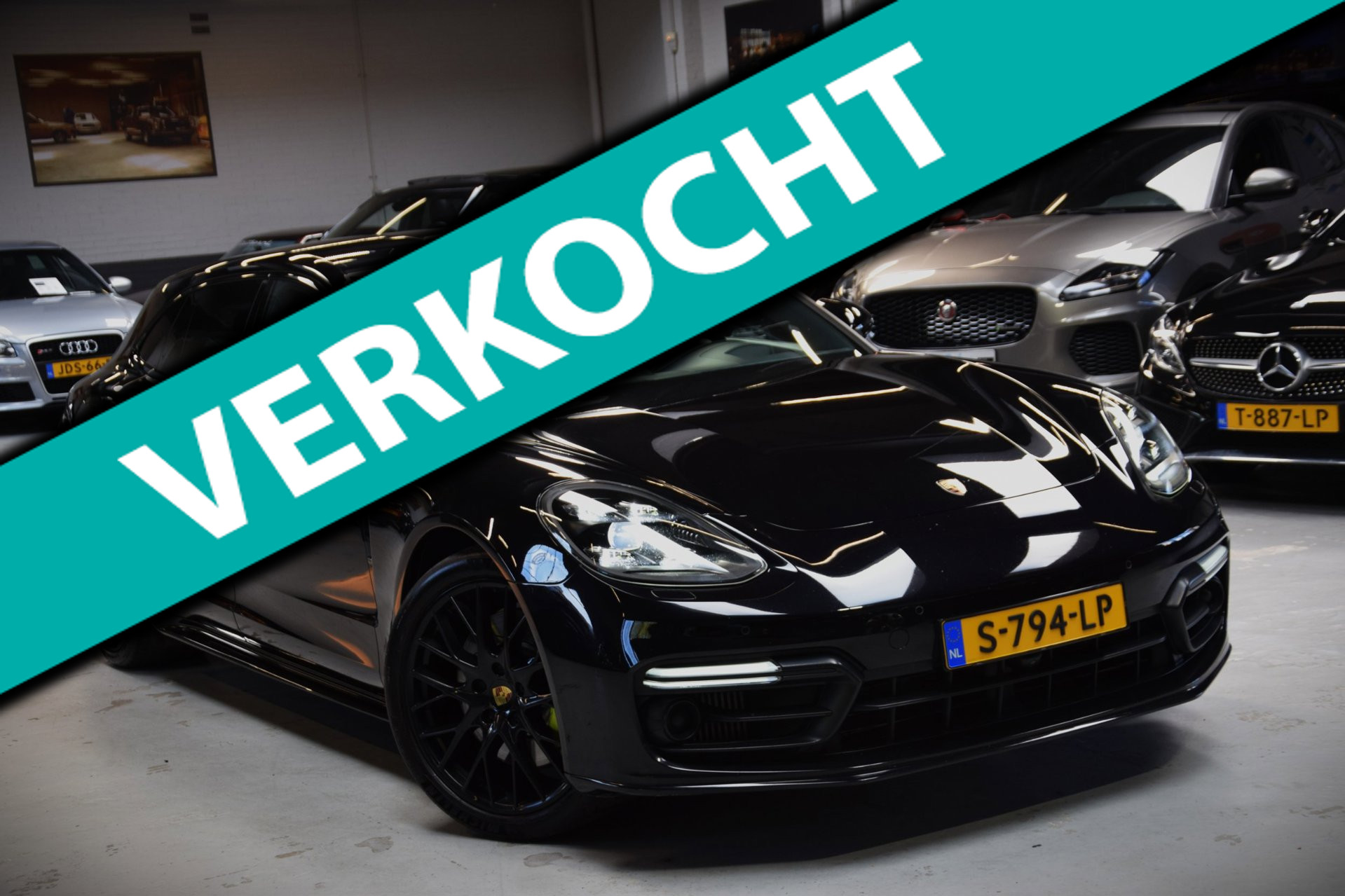 Porsche Panamera 4 E-hybrid 2.9 4 E-Hybrid 10 Years Edition|Navi|Leder|Soft-Close|Sport-Chrono 2019 - voorkant