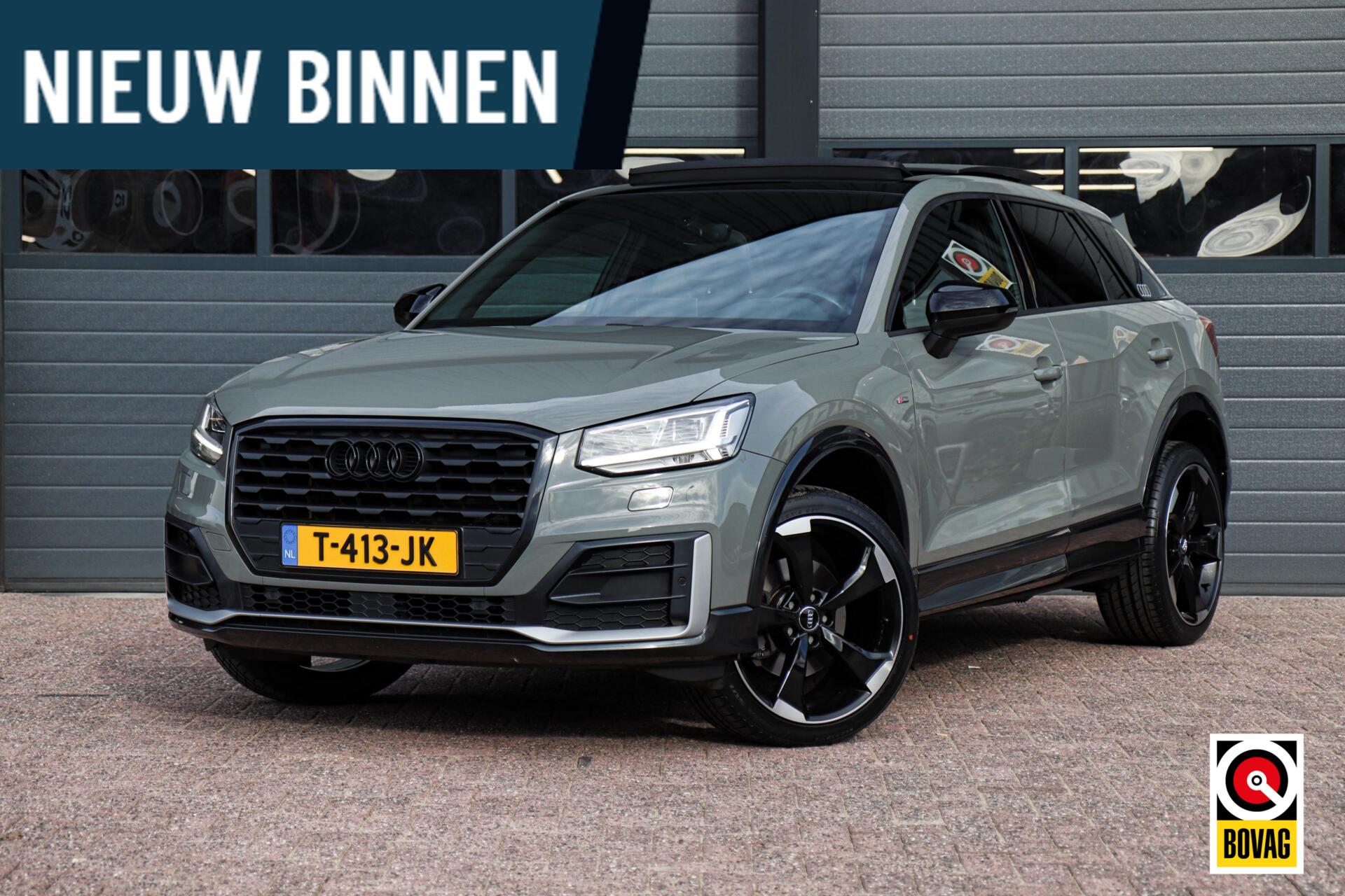 Audi Q2 1.4 TFSI CoD S-Line Edition One |LED|PANODAK|KEYLESS|CAMERA|CARPLAY|ELEK. KLEP|VIRTUAL|STOELVERW.! 2018 - voorkant