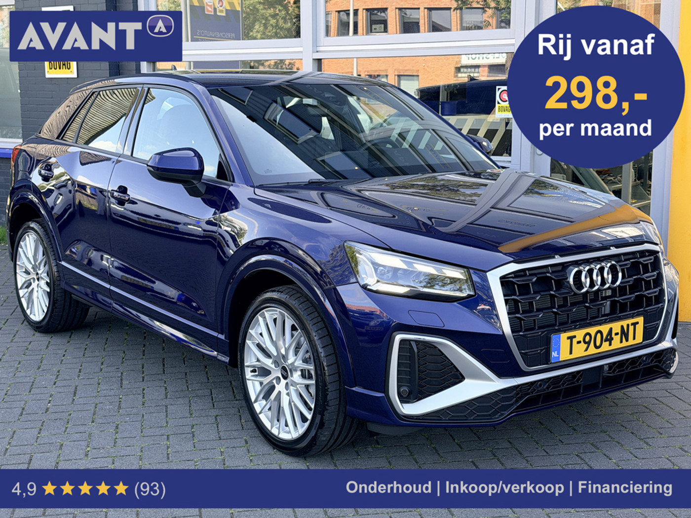Audi Q2 35 TFSI - NAP - 2x S-Line - Camera - Nieuwstaat - 19'' 2023 - voorkant