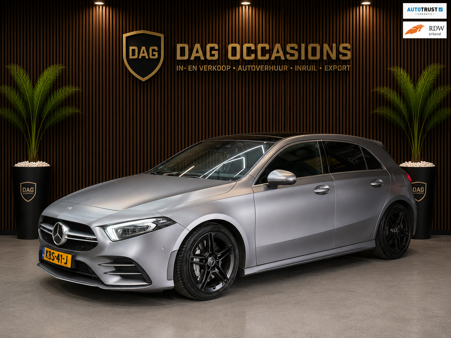 Mercedes-Benz AMG A 35 AMG 35 4MATIC BOMVOL|360CAMERA|DEALER ONDERHOUDEN 2019 - voorkant