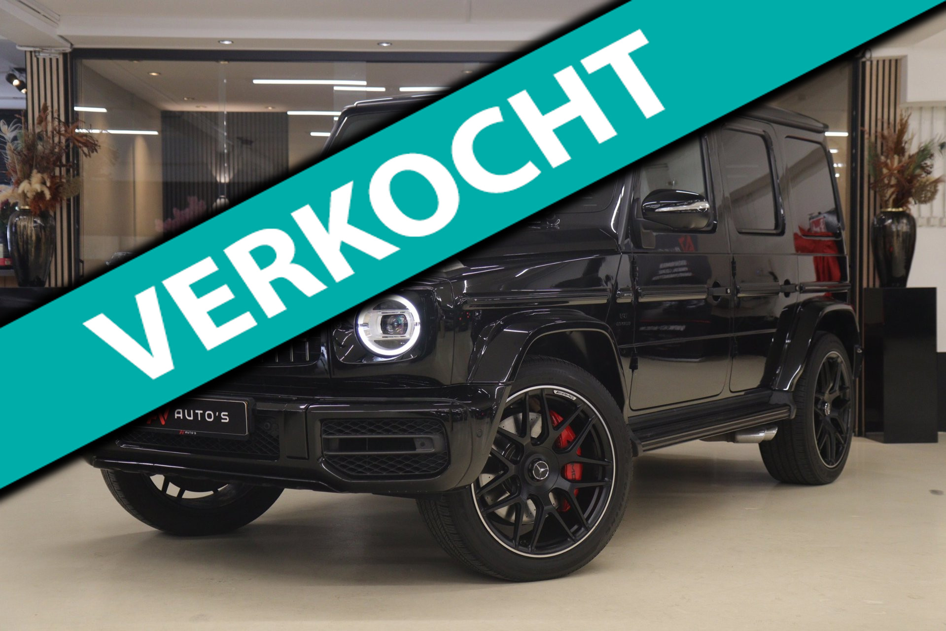 Mercedes-Benz AMG G 63 63 PANO/MANUFAKTUR/BURM/MEMO/LANE/SFEER/STOELV/VOL 2019 - voorkant