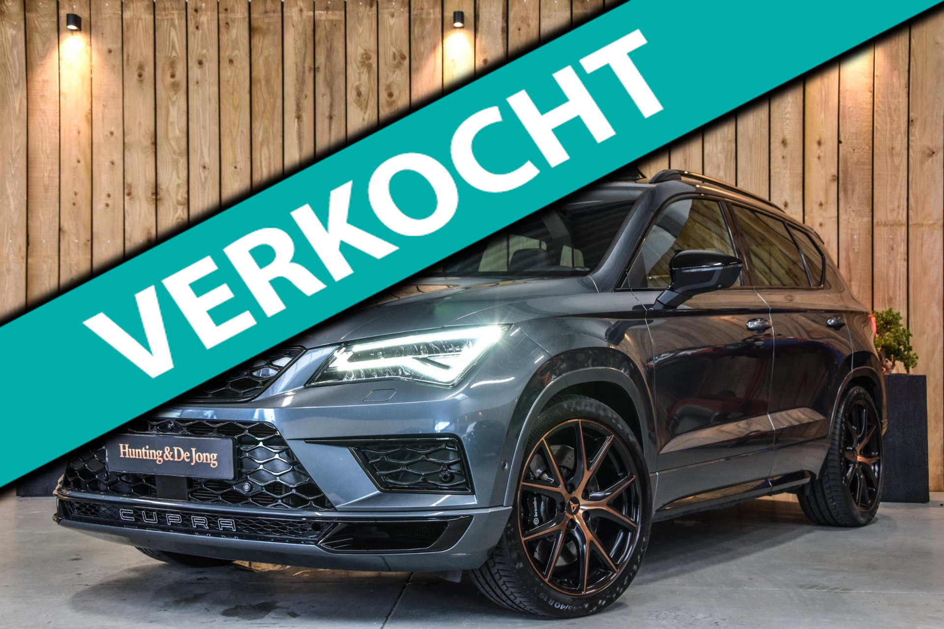 Cupra Ateca 2.0 TSI 4DRIVE *Pano*Beats*360 Camera*Keyless* 2019 - voorkant