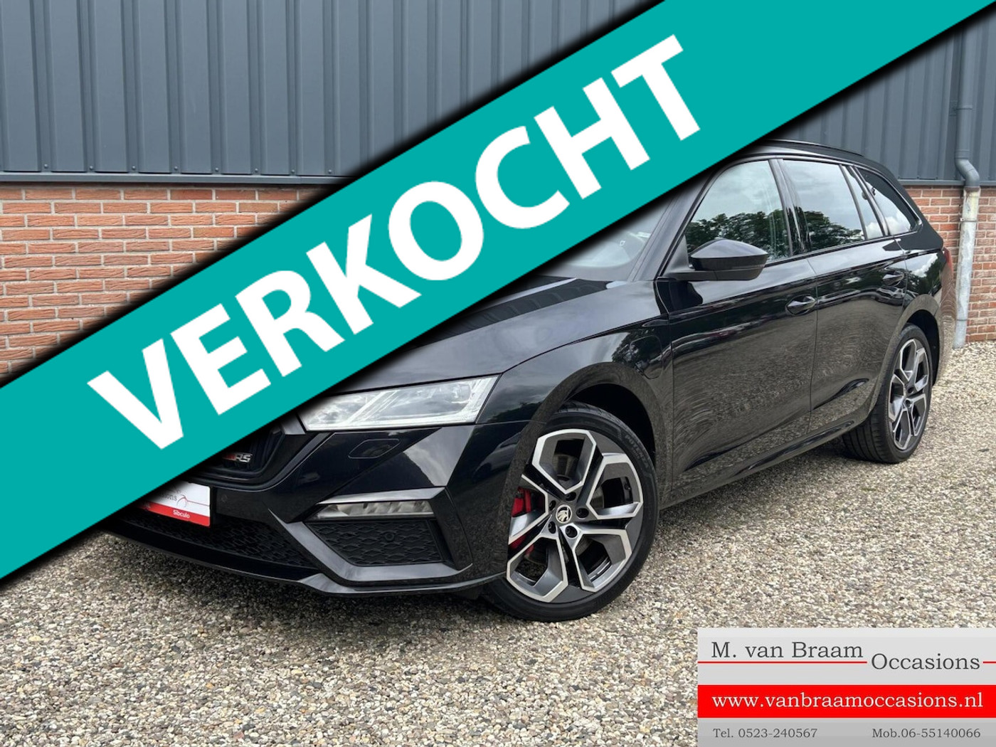 Skoda Octavia RS 1.4 TSI RS  iV PHEV Sportline Business 2022 - voorkant