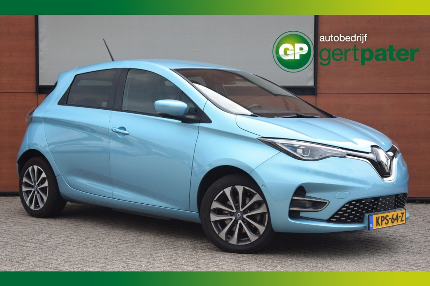 Renault Zoe R135 Intens 52kWh SOH92%/Koopaccu/Camera/Stoelverwarming/LM Velg 2021 - voorkant