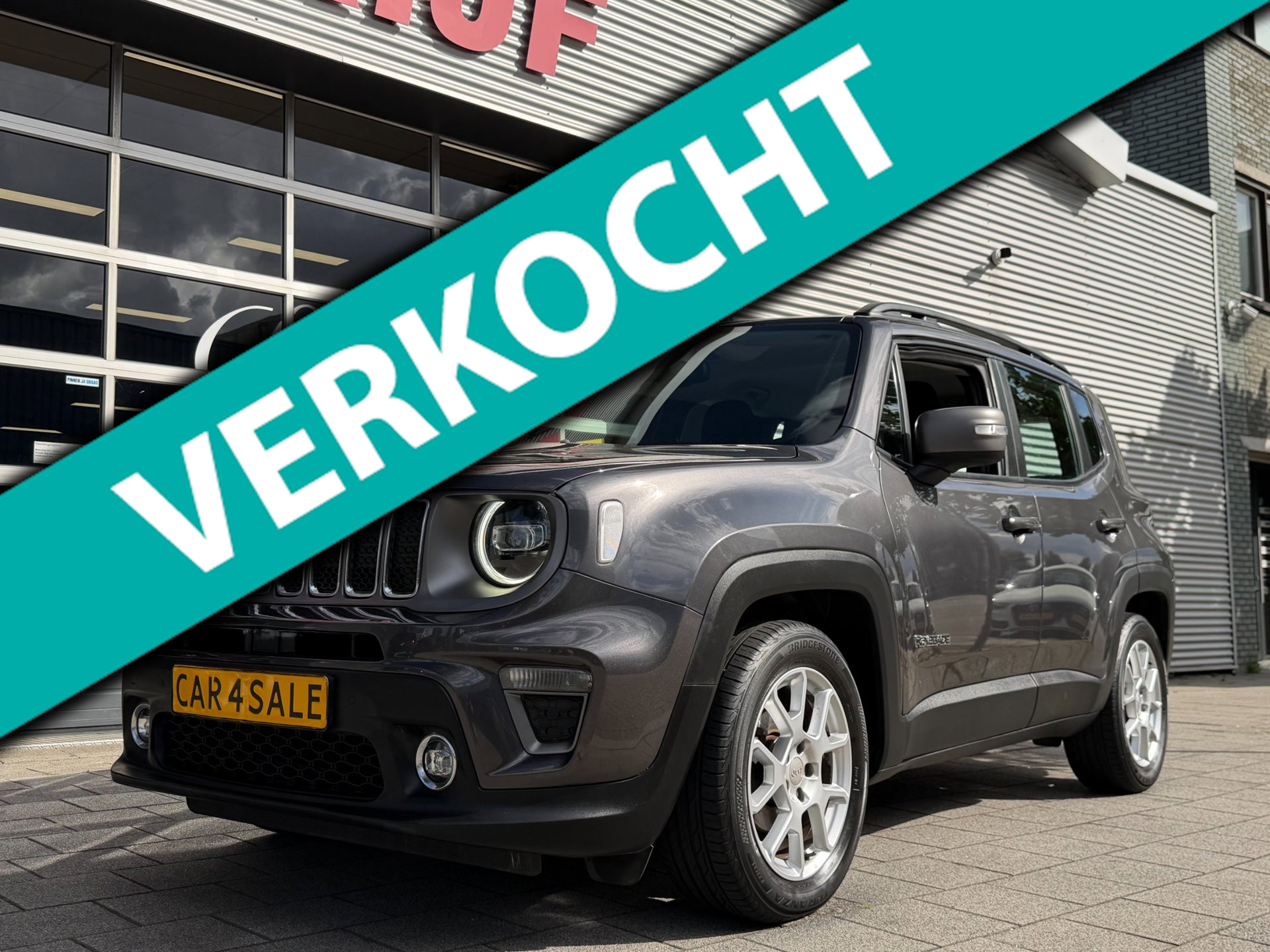 Jeep Renegade 1.0T 88 kW T-GDI CAT Limited - Navigatie I Airco I Sport velgen I Xenon I PDC I Veiligheid pakket 2019 - voorkant