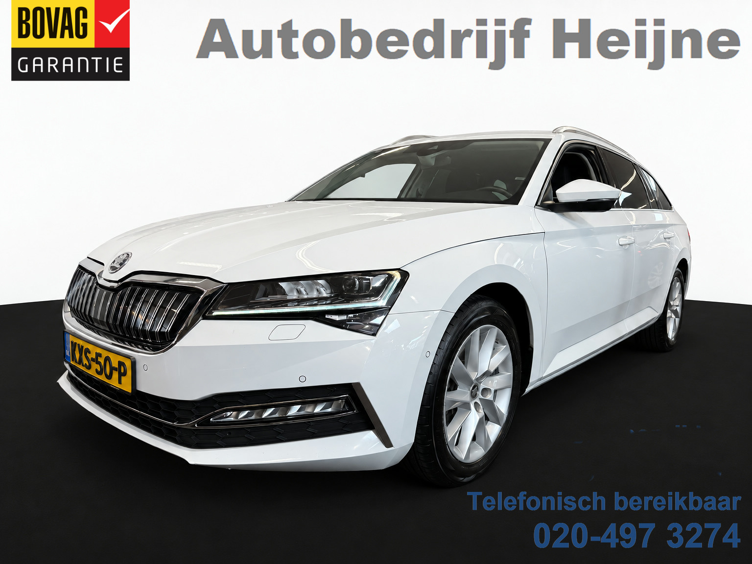Škoda Superb Combi TSI iV 218PK HYBRIDE DSG STYLE 2022 - voorkant