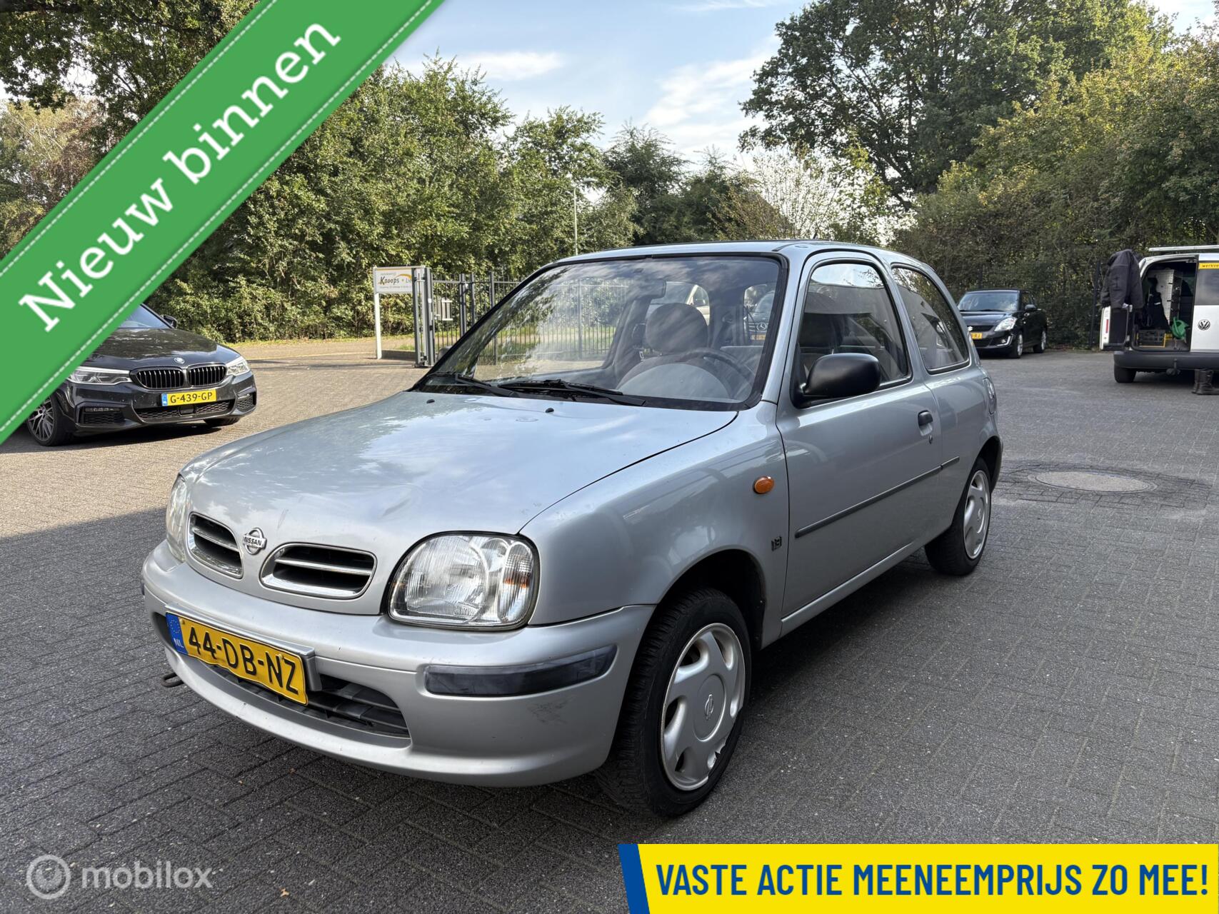 Nissan Nissan Micra 1.3 GL N-CVT AUTOMAATBAK DEFECT !!! NIET RIJBAAR !!! 1999 - voorkant