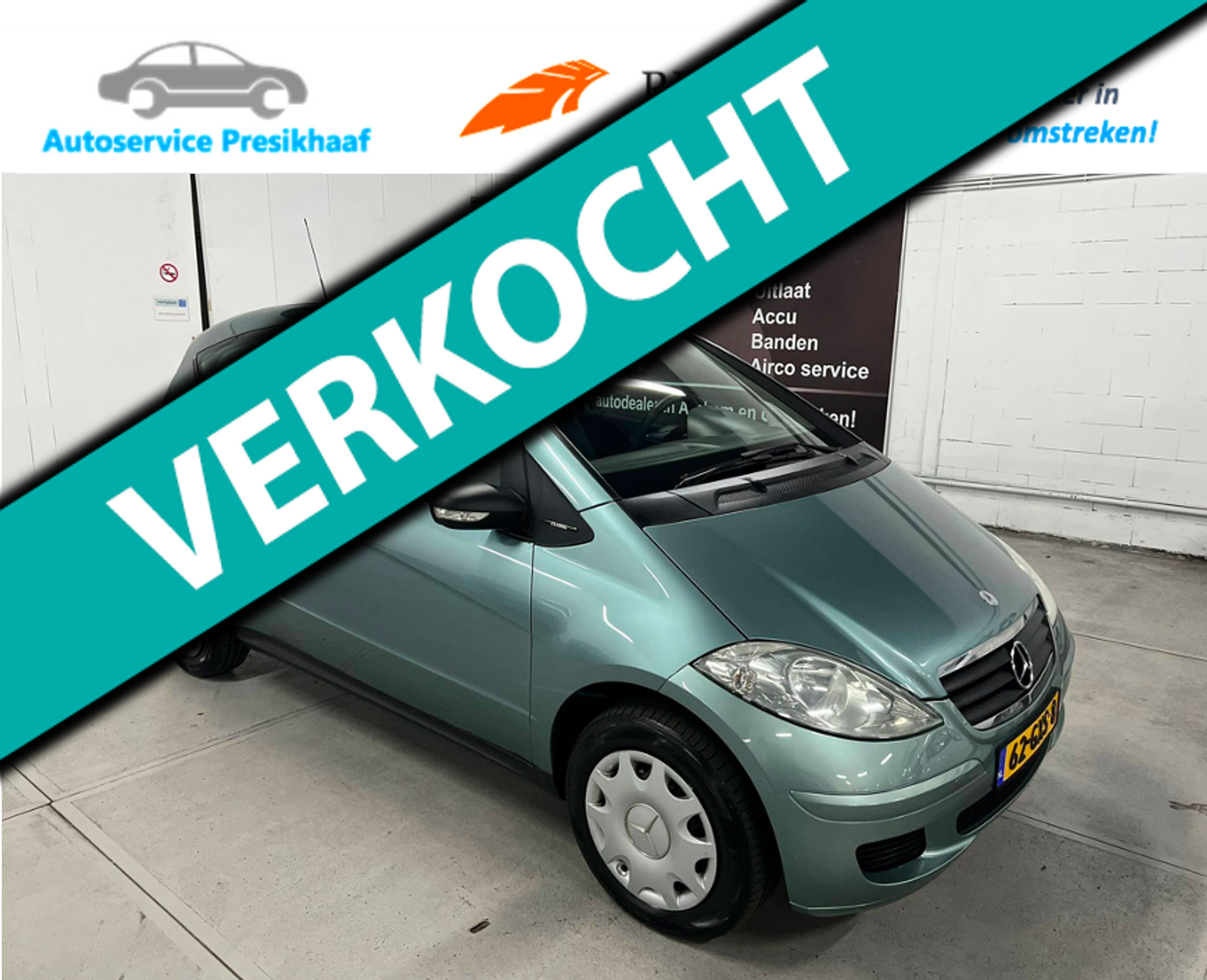 Mercedes-Benz A-klasse 150 Avantgarde AIRCO / CRUISE CONTROL 2004 - voorkant