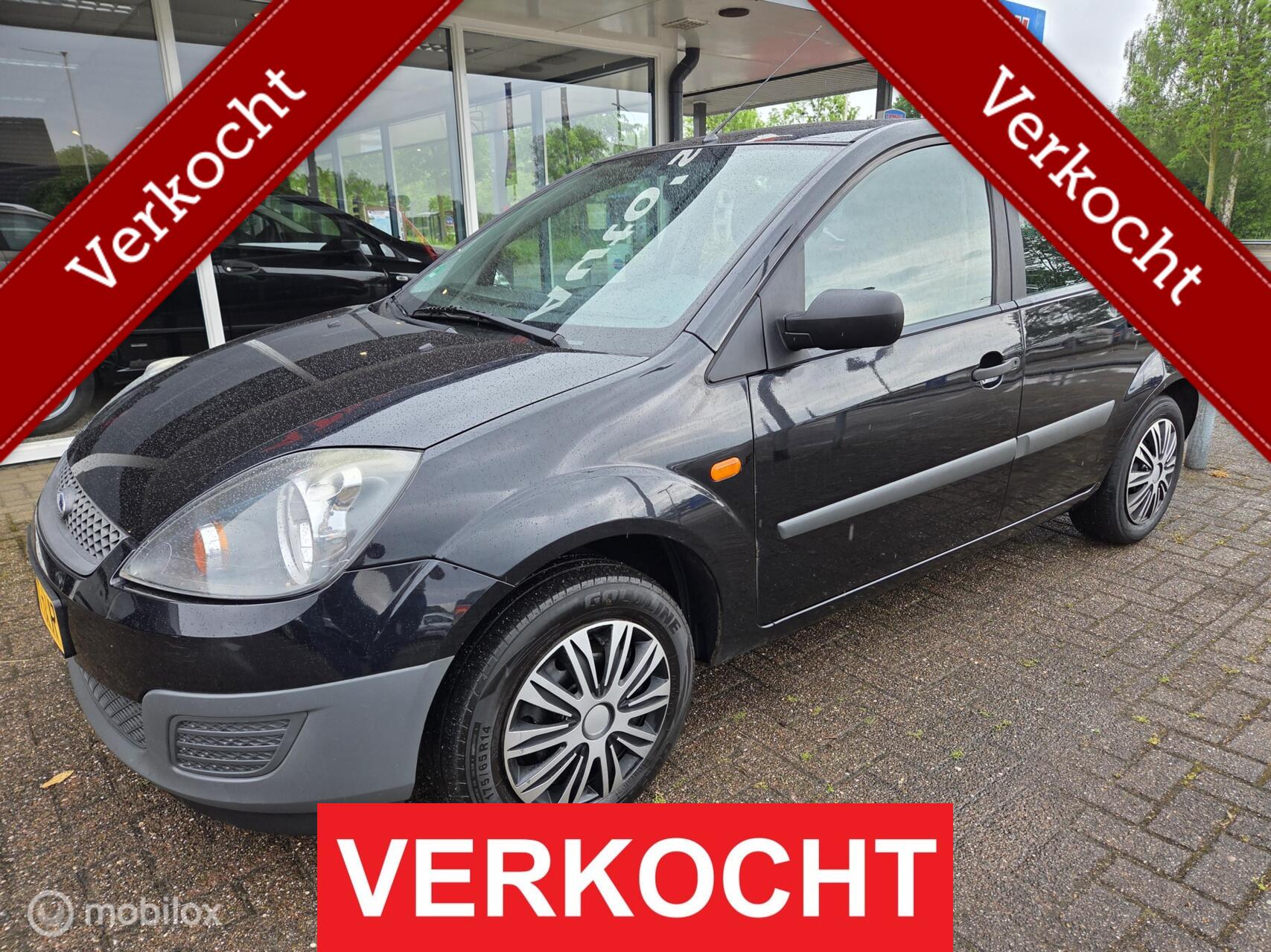 Ford Fiesta 1.3-8V Style 5Drs Airco Apk 04-2027 km NAP 2007 - voorkant