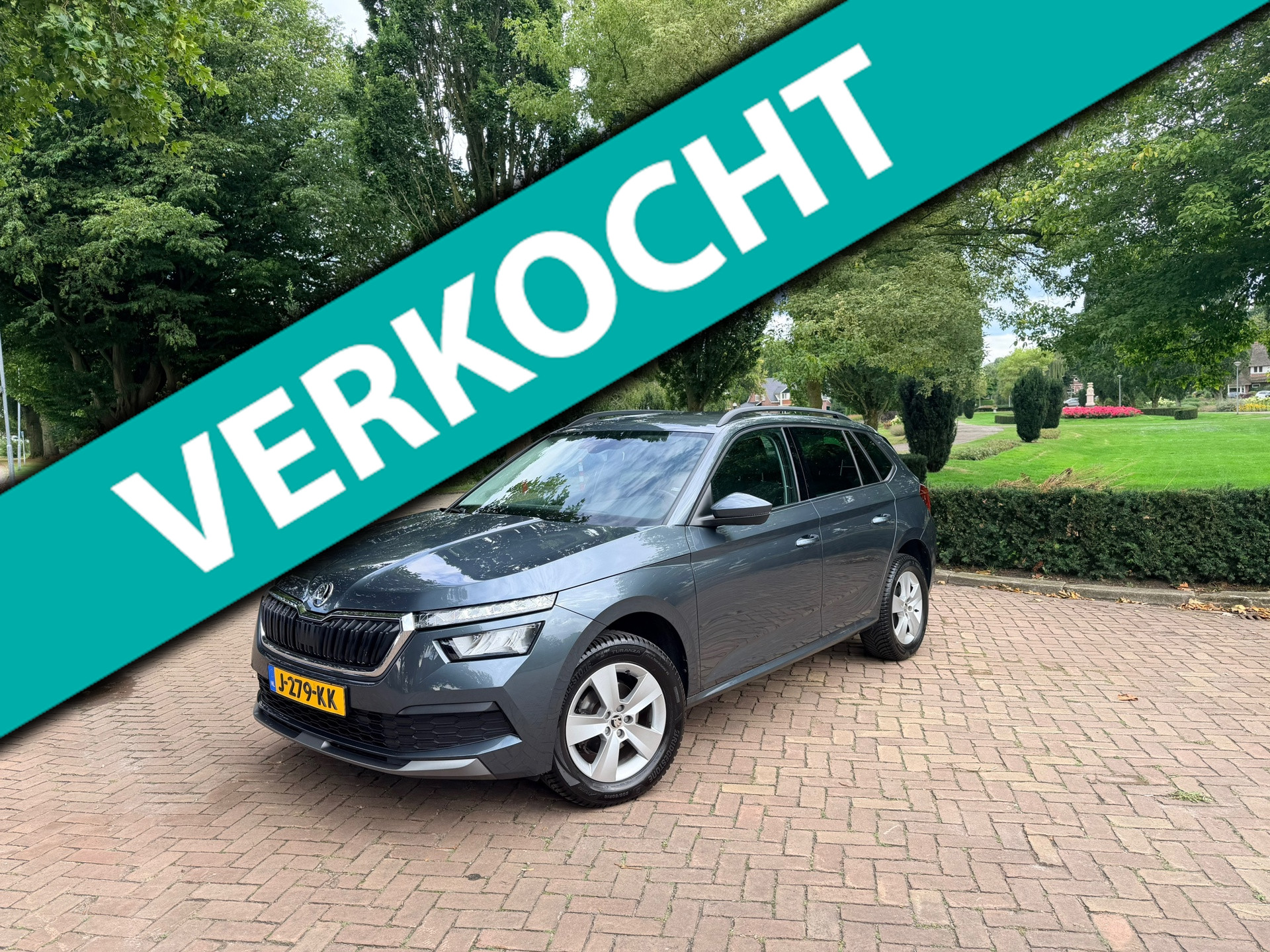 Skoda Kamiq 1.0 TSI Ambition | Cruise & Line Ass | CarPlay! 2020 - voorkant