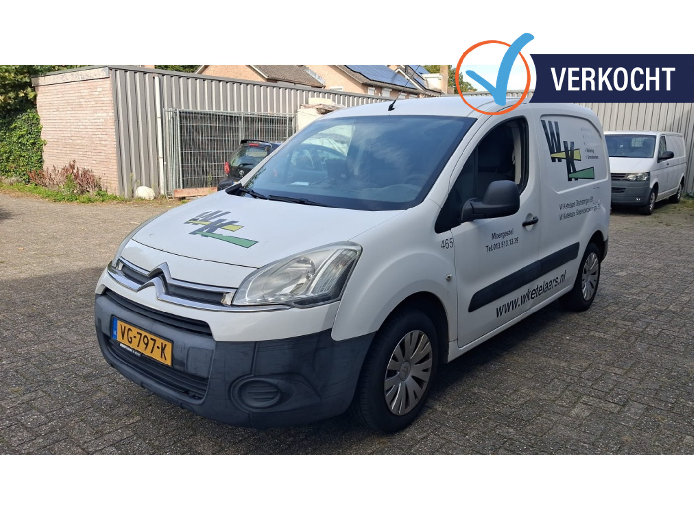 Citroen Berlingo 1.6 HDI 2013 AIRCO APK9-27 Facelift 2013 - voorkant