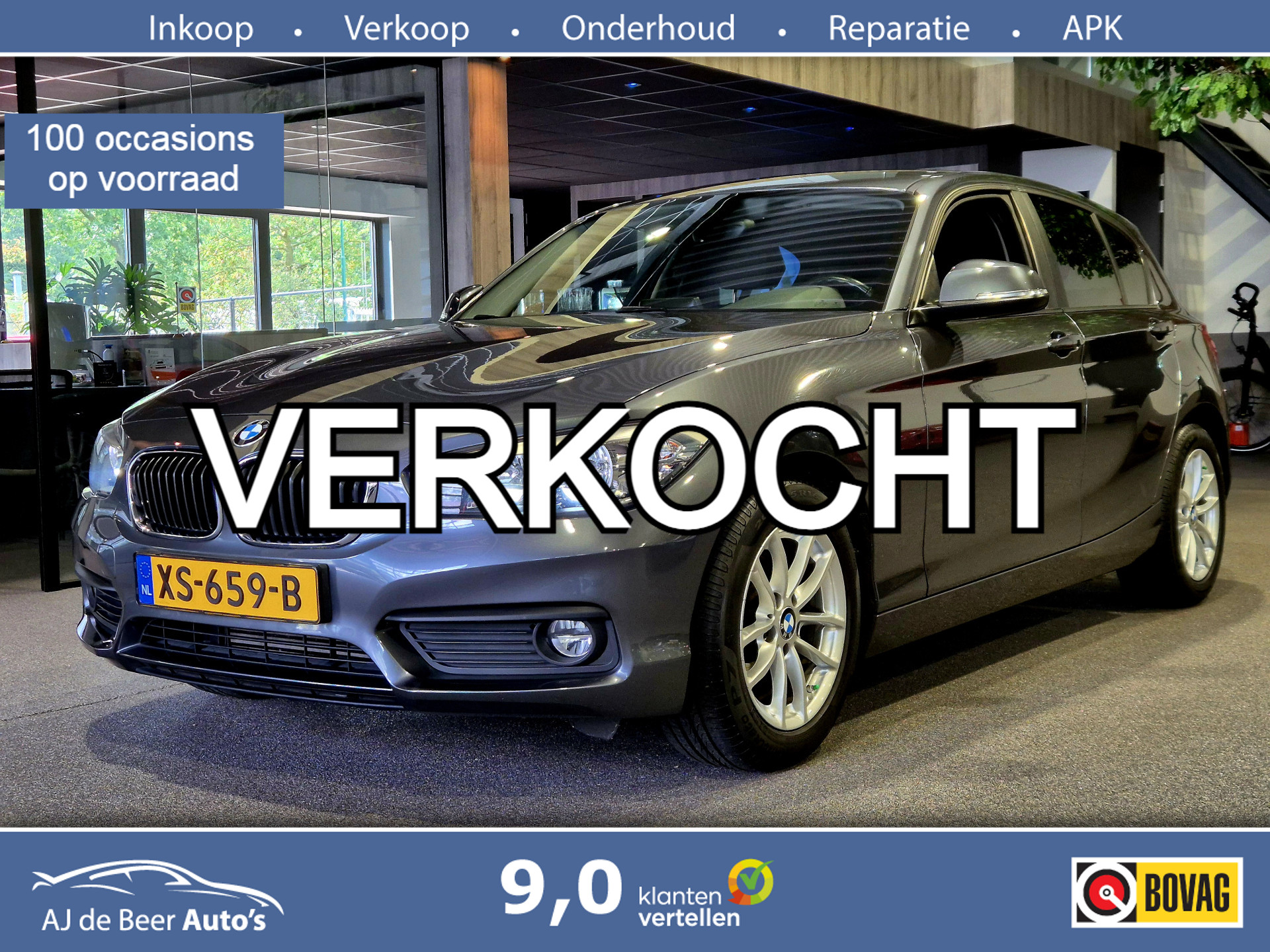 BMW 116i 116i Executive 2017 - voorkant
