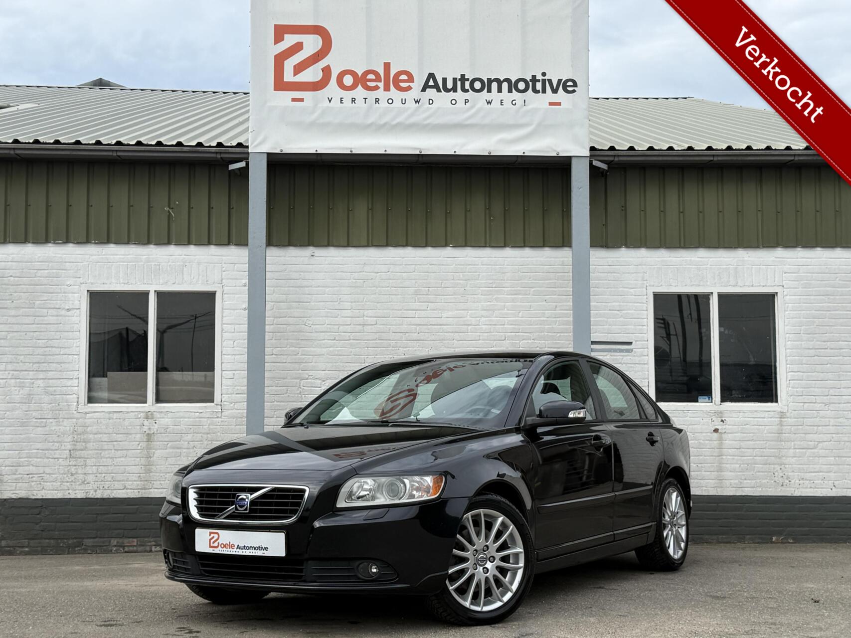 Volvo S40 2.4 Momentum Aut. / 2e Eig. / Leder / Orig. NL / PDC 2008 - voorkant