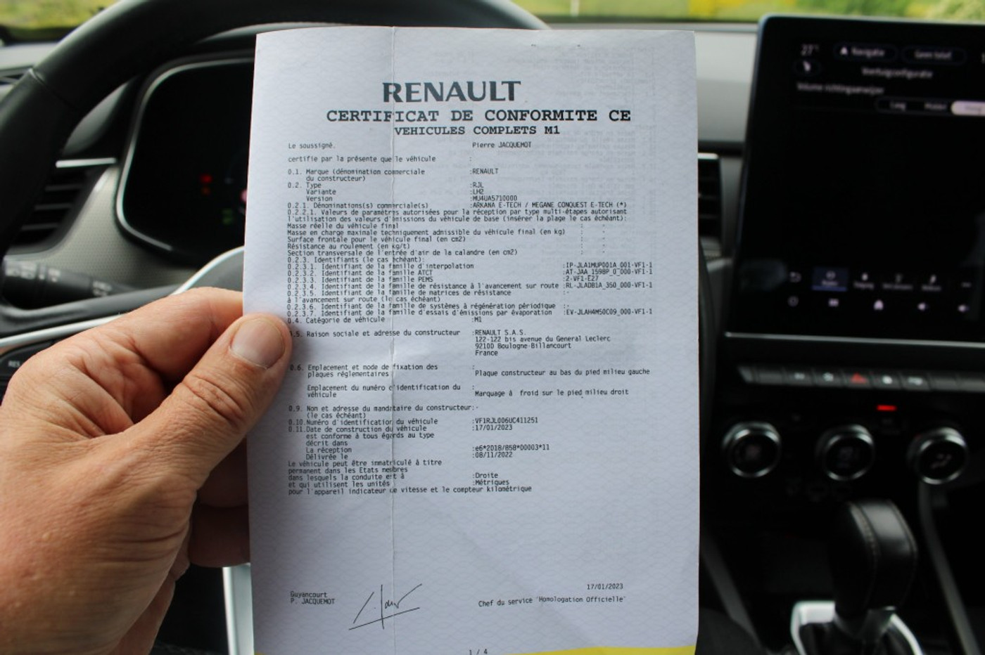 Foto van Renault Arkana E-tech