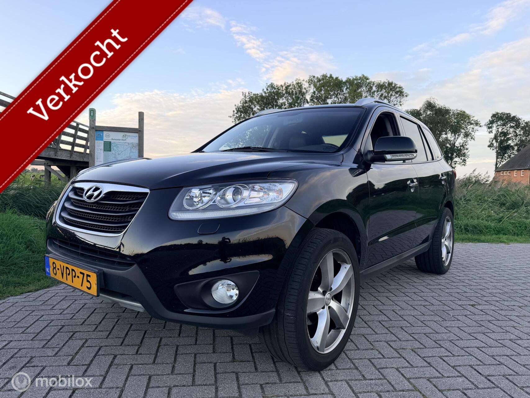 Hyundai Santa Fe 2.2 Crdi R 4wd A/t Van 2.2 CRDi R Style /Nette Auto/Grijs kenteken 2011 - voorkant