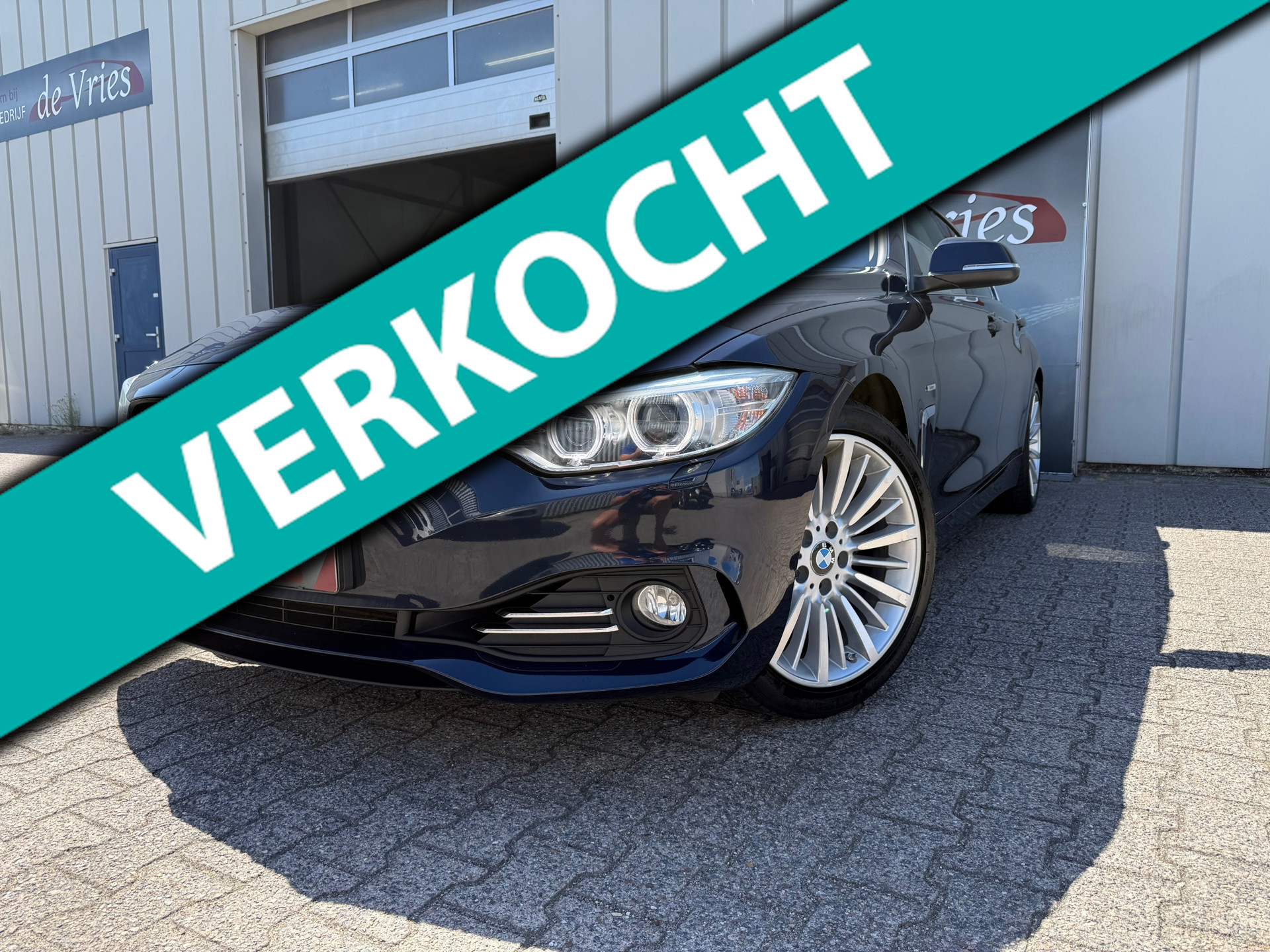 BMW 4-serie Gran Coupé 420i High Executive, Automaat, Leer, Xenon 2015 - voorkant