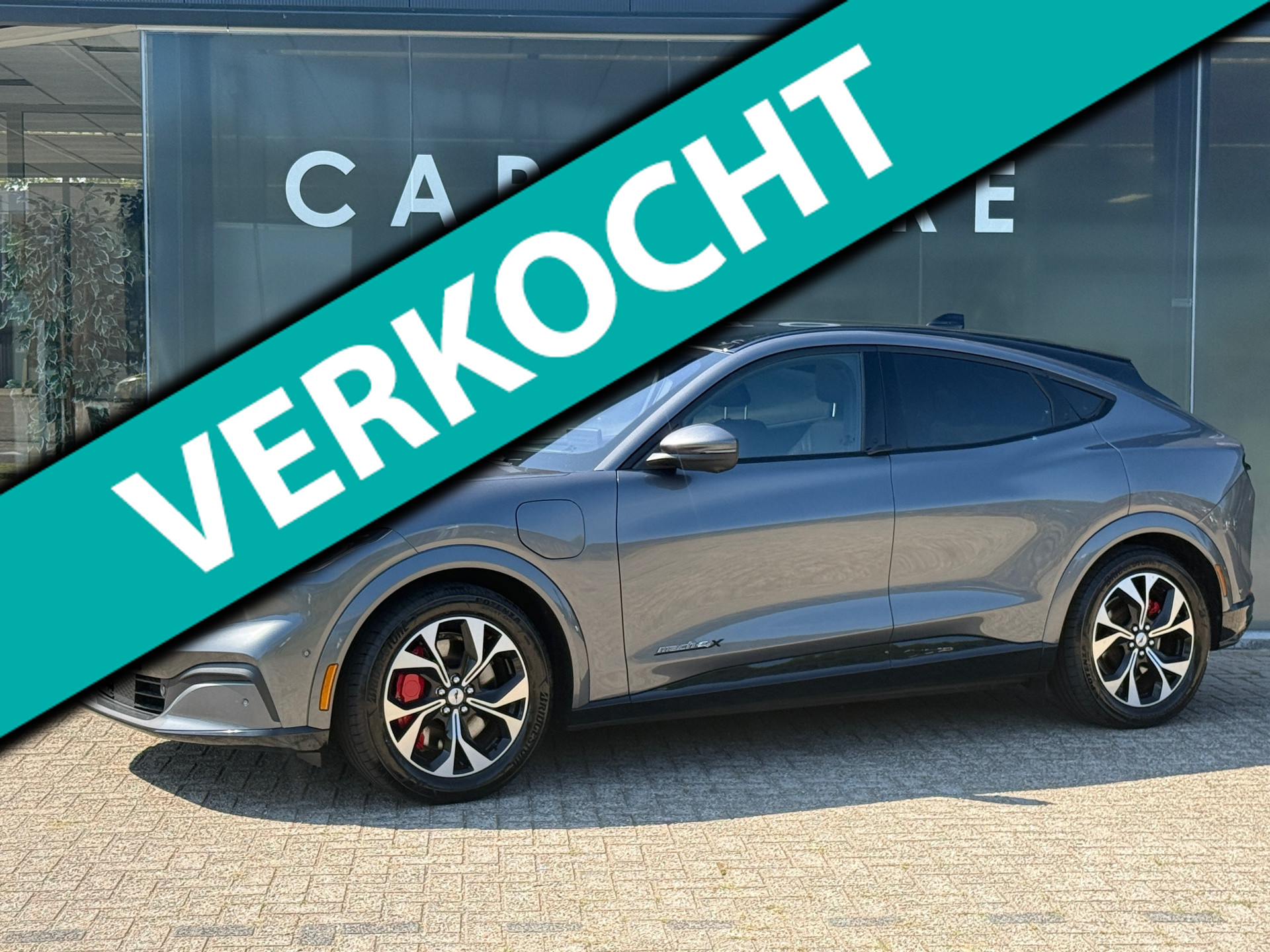 Ford Mustang Mach-e Extended First Edition AWD 98 kWh 93% SOH PANO 2021 - voorkant