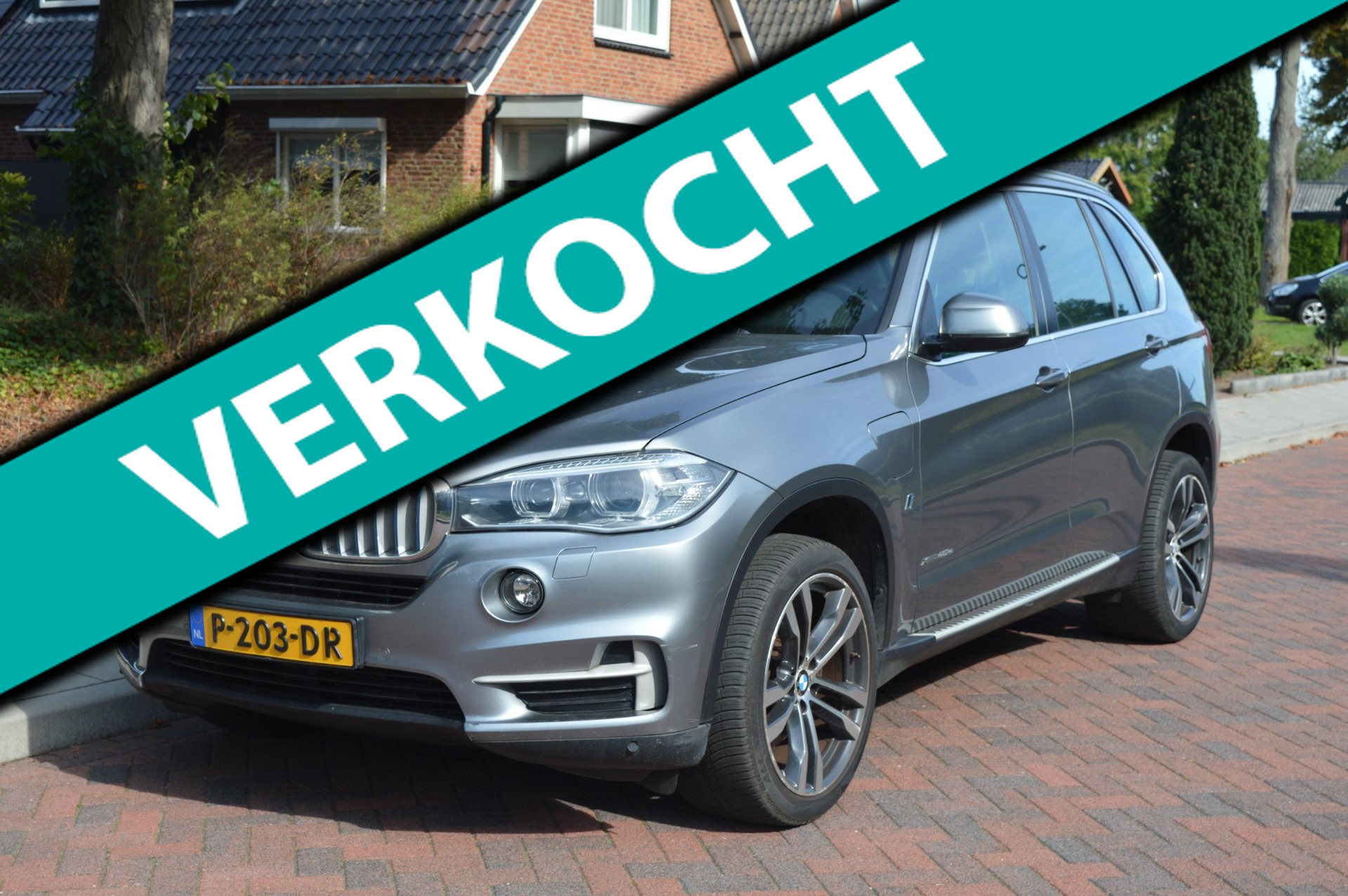 BMW X5 Xdrive40e Iperformance XDrive40e iPerformance High Exe Panoramadak 2018 - voorkant