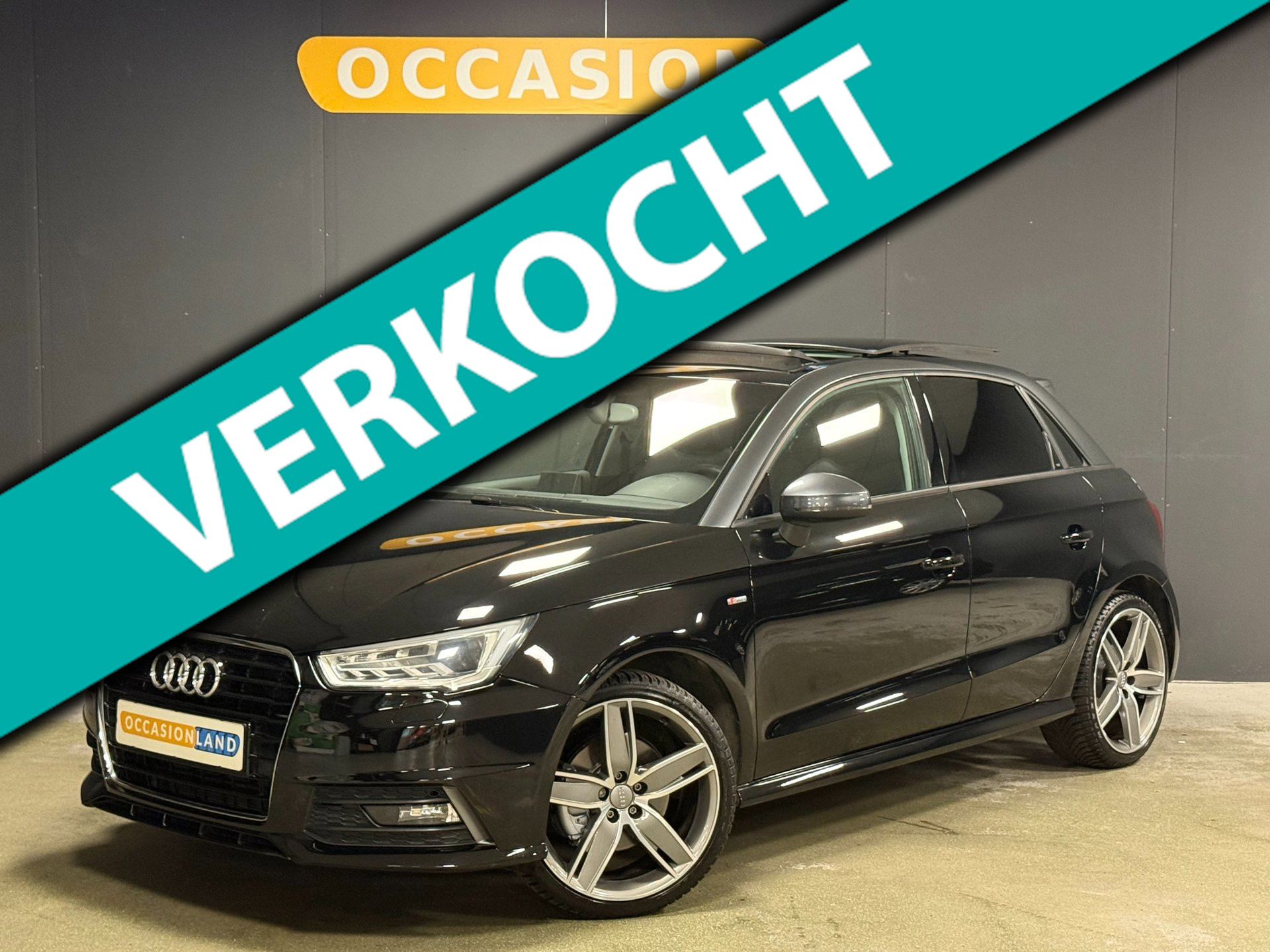 Audi A1 Sportback 1.4 TFSI Sport Pro Line S|PANO|DSG|LED|STOELV|CRUISE|BLUETOOTH|18INCH| 2016 - voorkant