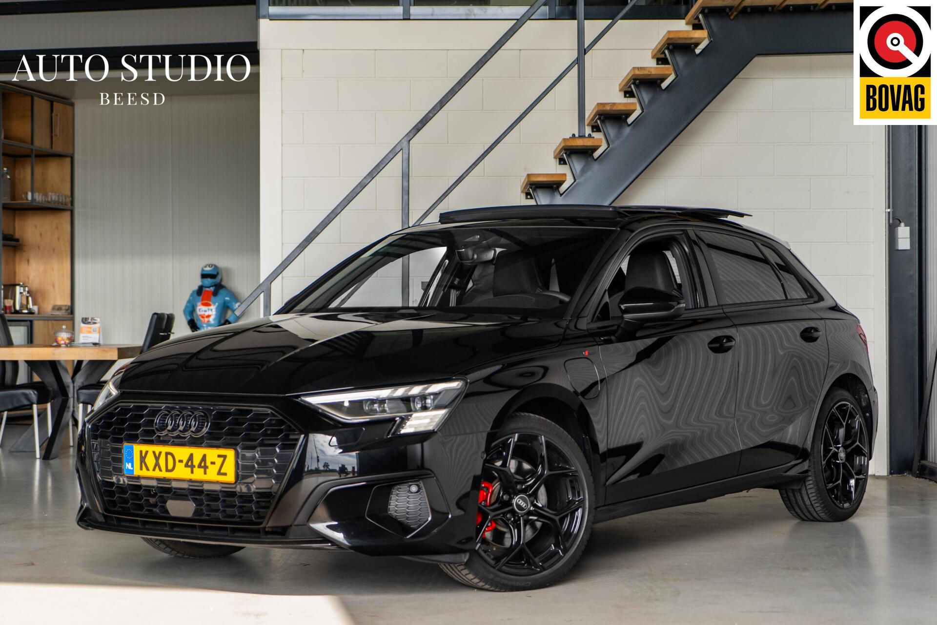 Audi A3 Sportback 40 TFSI e S-line | Pano | B&O | Sfeer | HD Matrix 2021 - voorkant