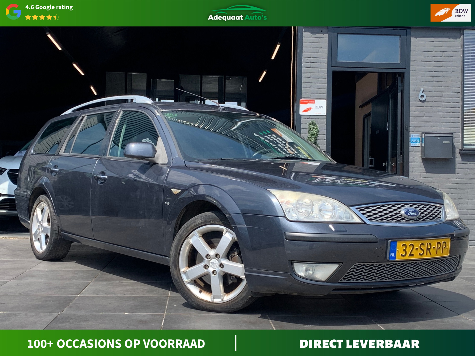 Ford Mondeo 2.5 V6 Platinum|Trekhaak|Stoelvw|Cruise 2006 - voorkant