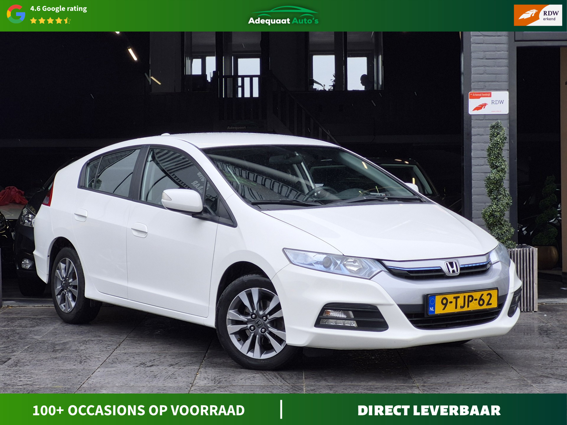 Honda Insight 1.3 Comfort|1e eig|NAP|AUT|Cruise|Carplay|APK 2014 - voorkant