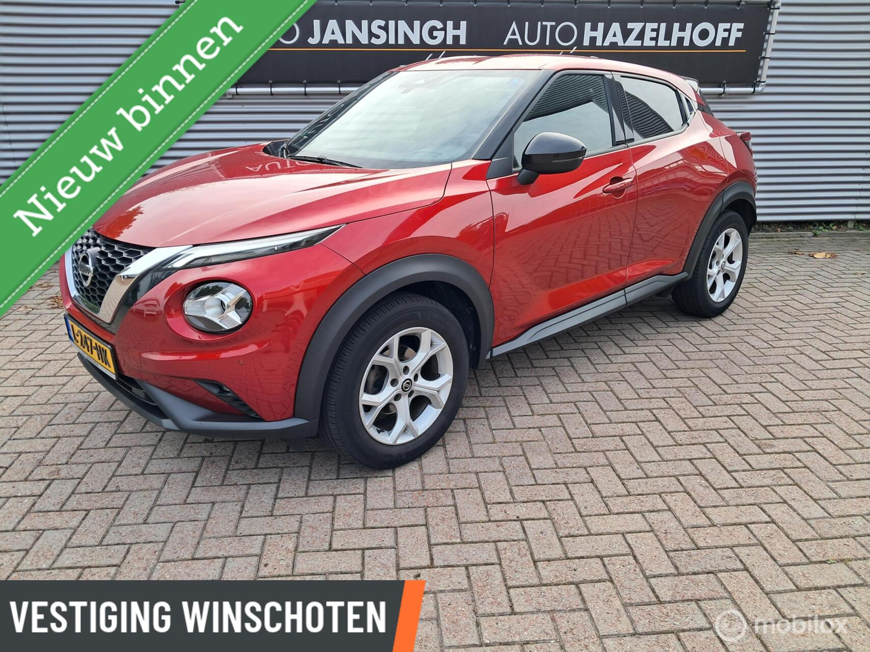 Nissan Nissan Juke 1.0 DIG-T Business Edition 2021 - voorkant
