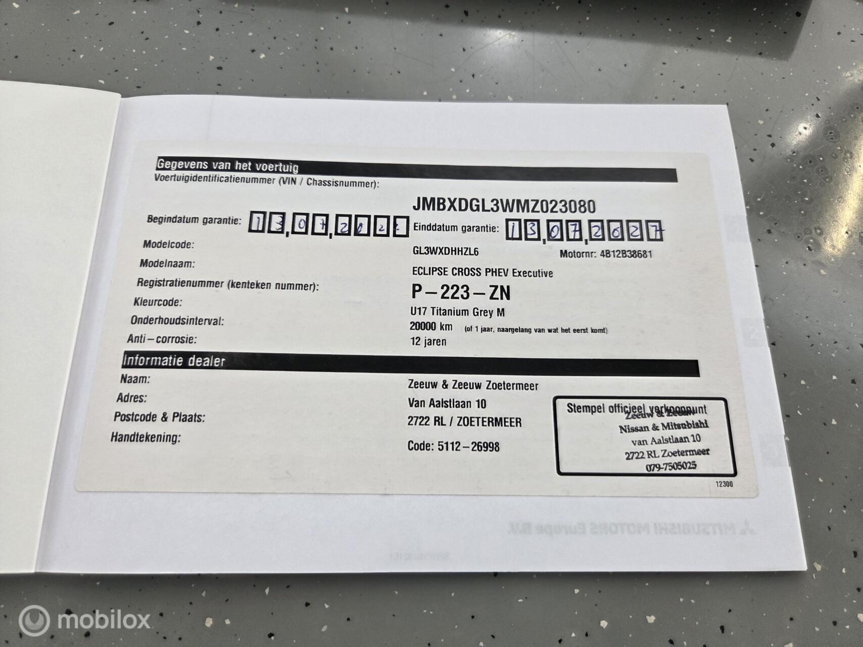 Foto van Mitsubishi Mitsubishi Eclipse Cross