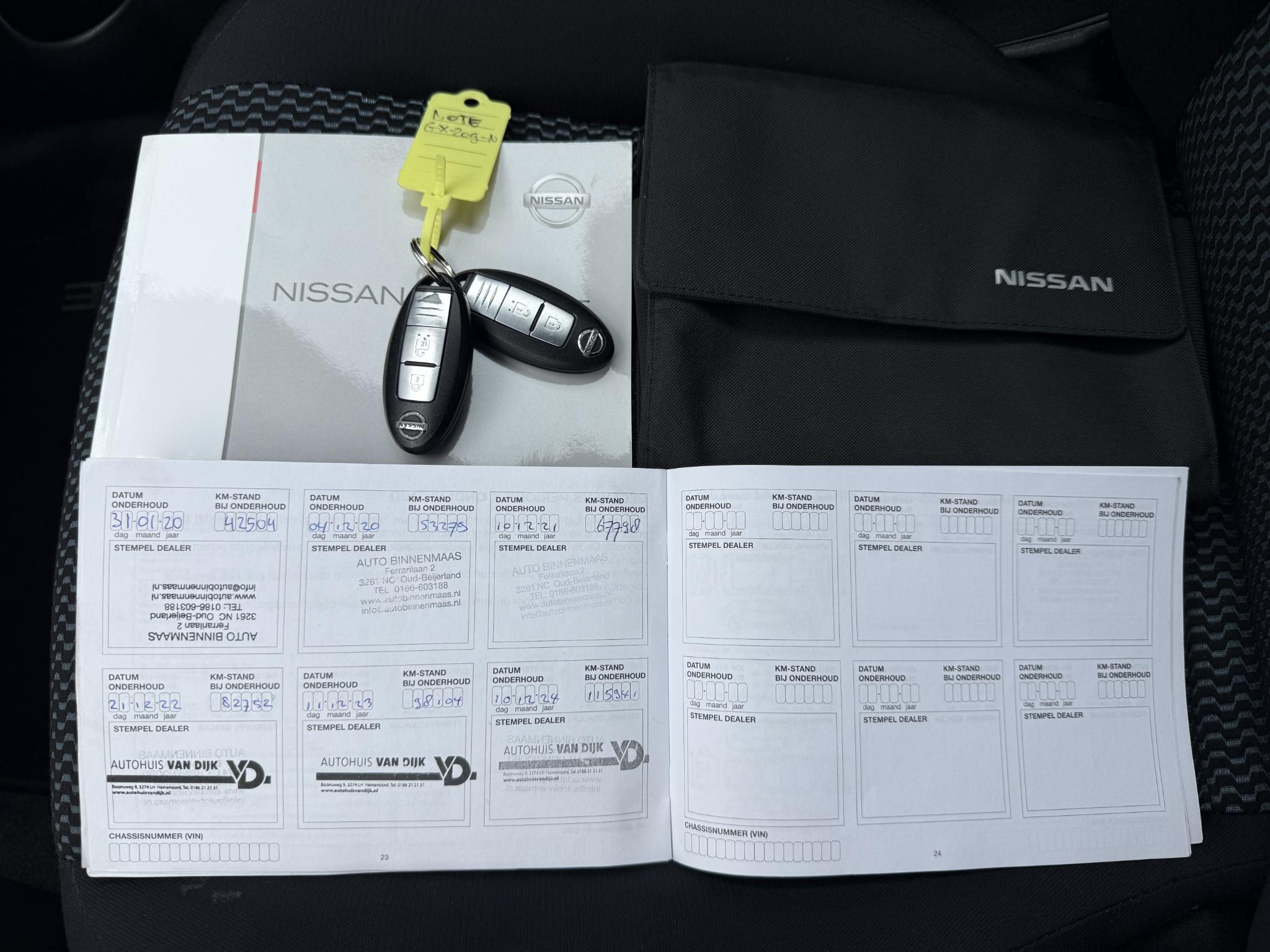 Foto van Nissan Nissan Note