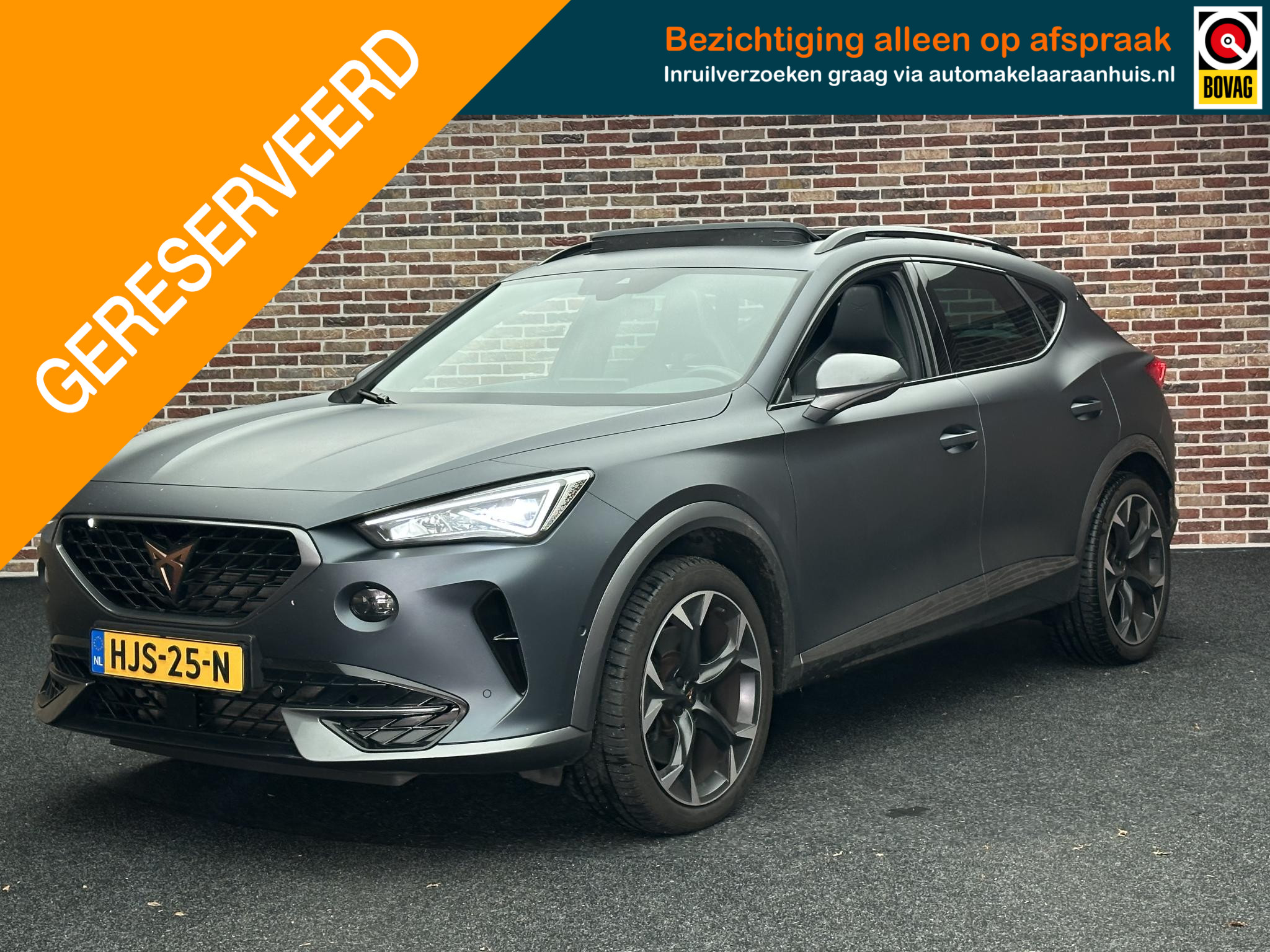 Cupra Formentor 2.0 TSI 4DRIVE 2021 - voorkant