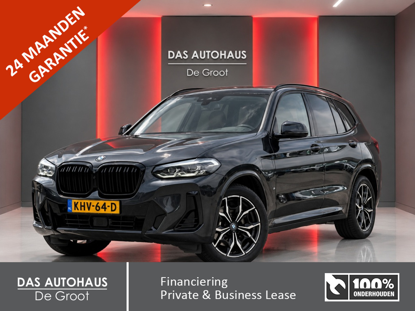 BMW X3 Xdrive30e xDrive30e M-Sport | ACC | Camera | Leer | Sportstoelen | Navi 2024 - voorkant