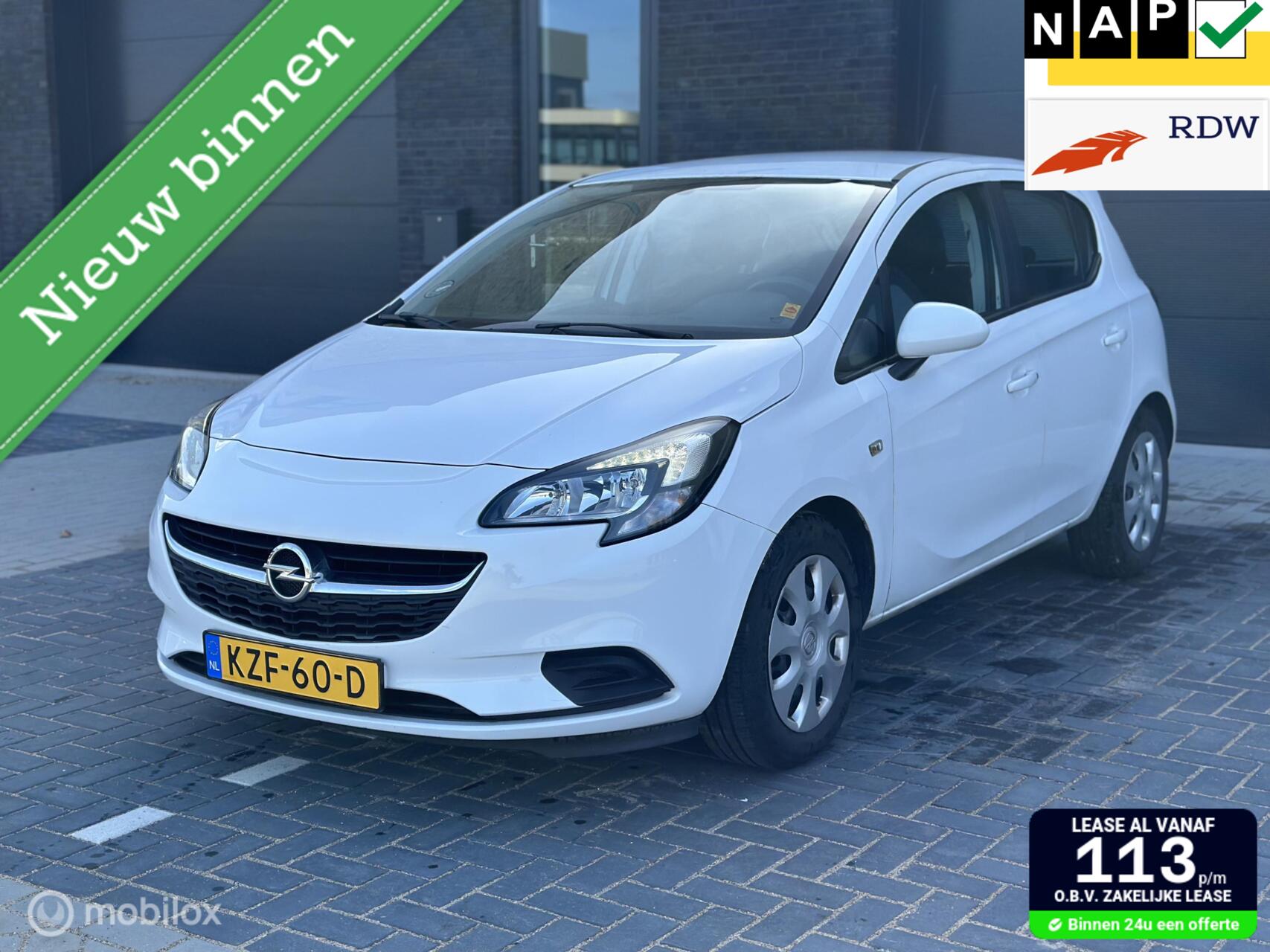 Opel Corsa 1.4  Edition | Cruise | WinterPack | 1e eigenaar 2016 - voorkant