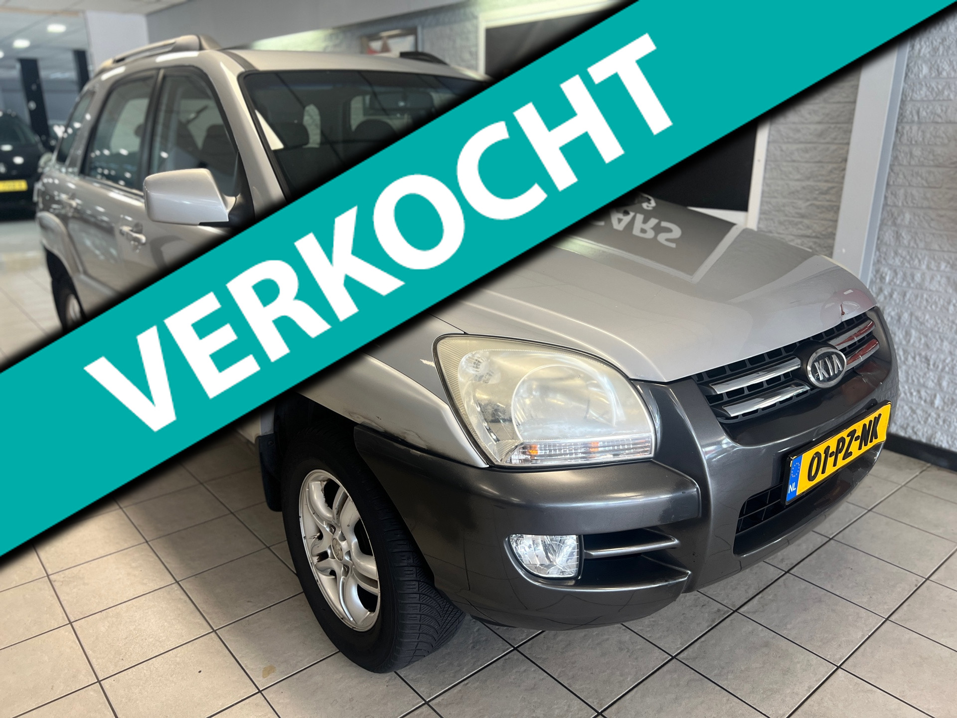 Kia Sportage 2.0 CVVT Comfort | APK/2027 | Cruise | Airco | 2005 - voorkant