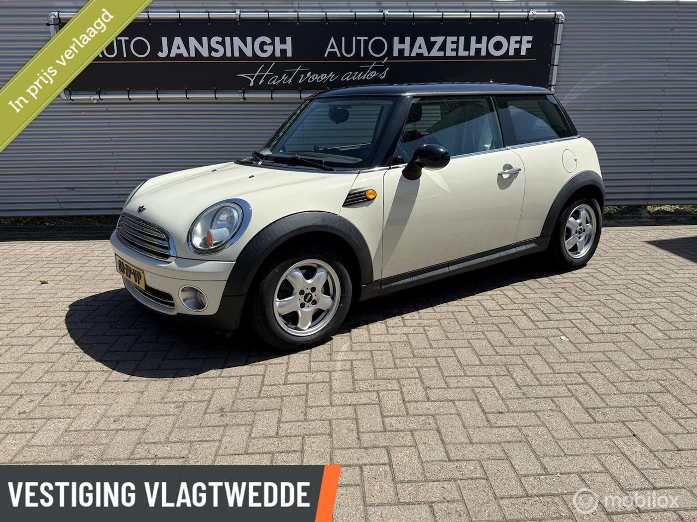 Mini Mini Cooper 1.6 Cooper Pepper Ndl Auto | LM Velgen | Elekt. Ramen | Allseason Banden | Weinig km | LEU 2008 - voorkant