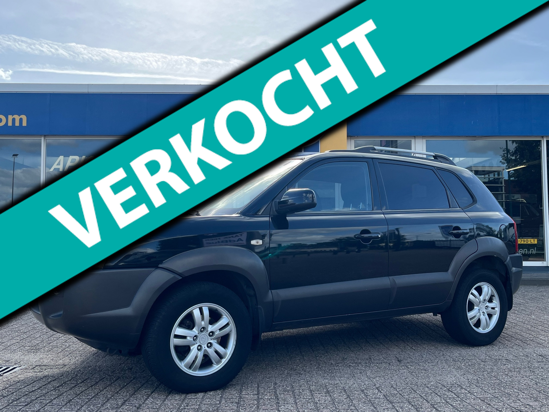Hyundai Tucson 2.0i Dynamic  | Airco | Apk aug 2027 | 2005 - voorkant